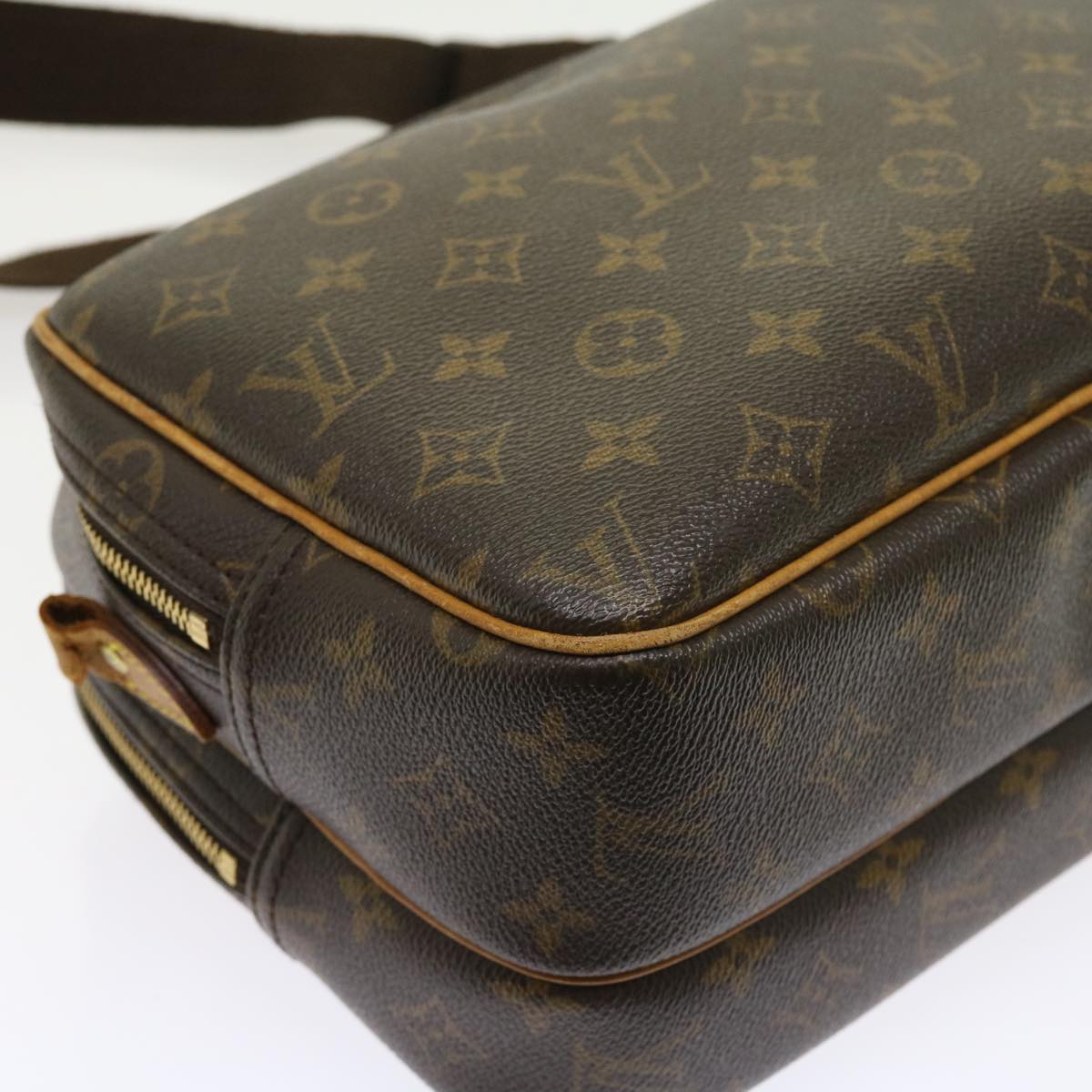 LOUIS VUITTON Monogram Reporter PM Shoulder Bag M45254 LV ep1739