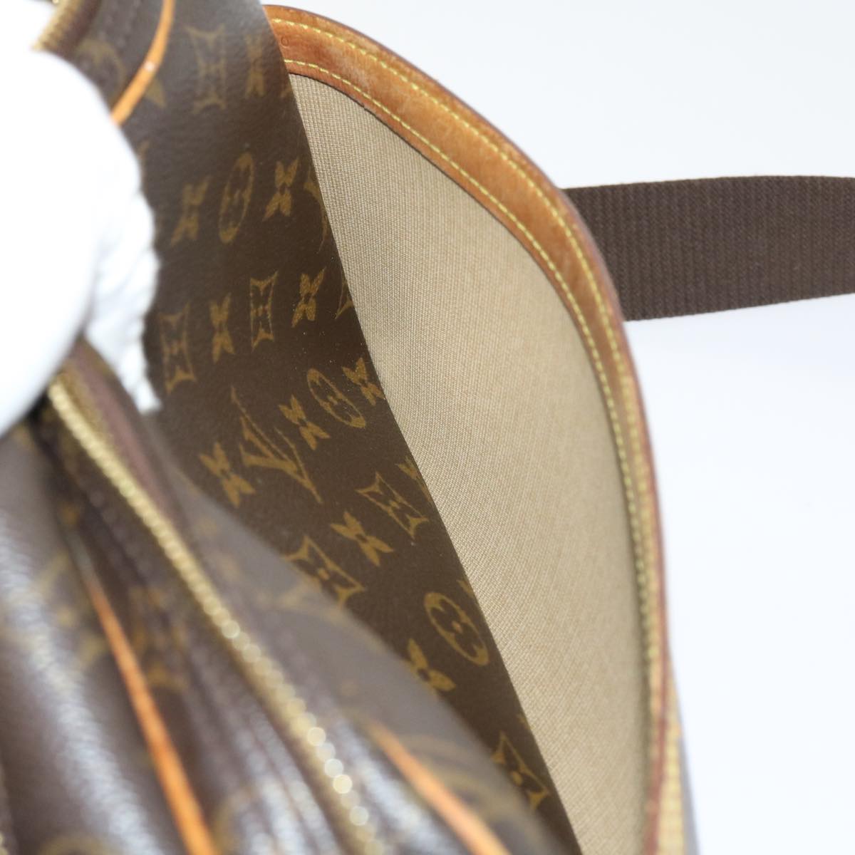 LOUIS VUITTON Monogram Reporter PM Shoulder Bag M45254 LV ep1739