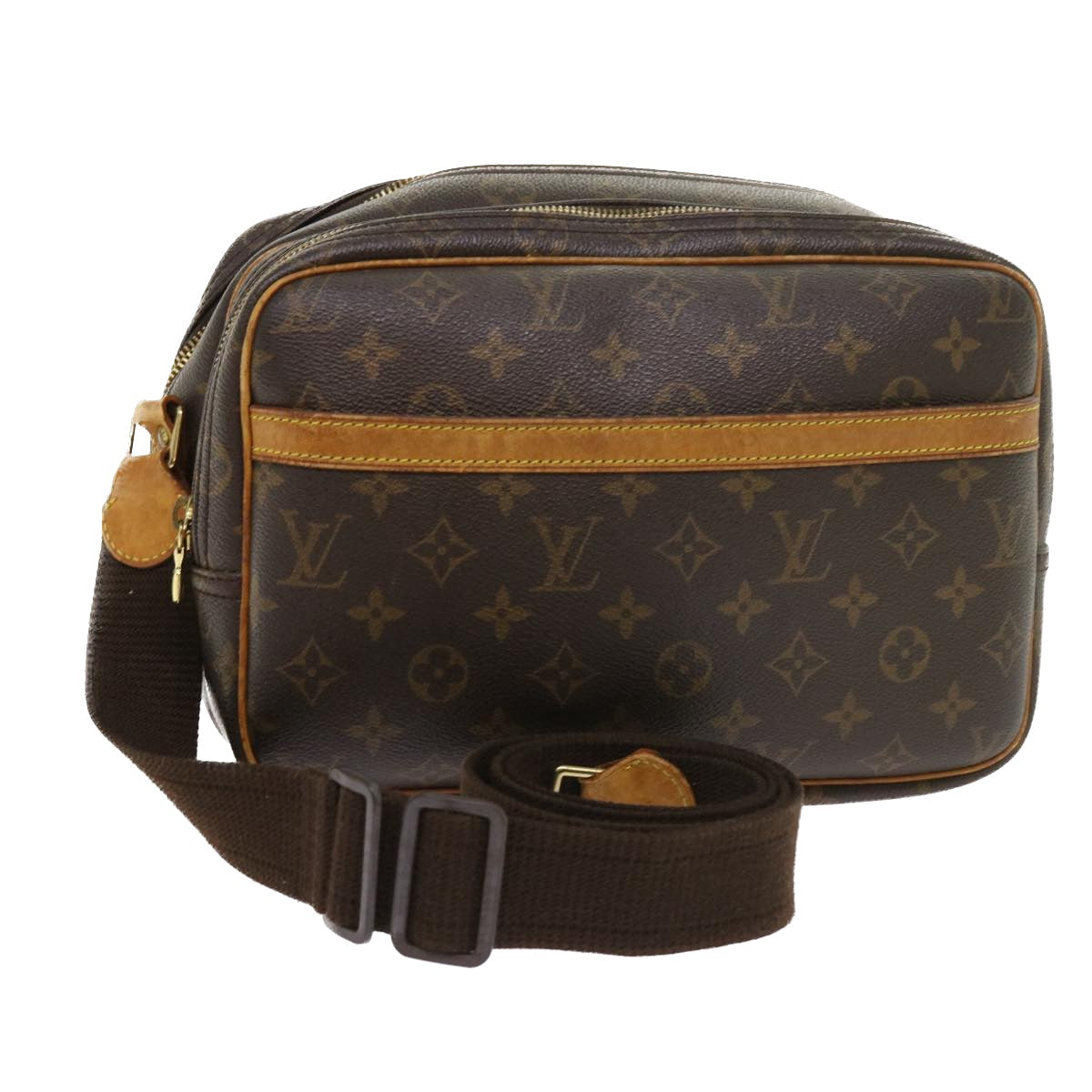 LOUIS VUITTON Monogram Reporter PM Shoulder Bag M45254 LV ep1739