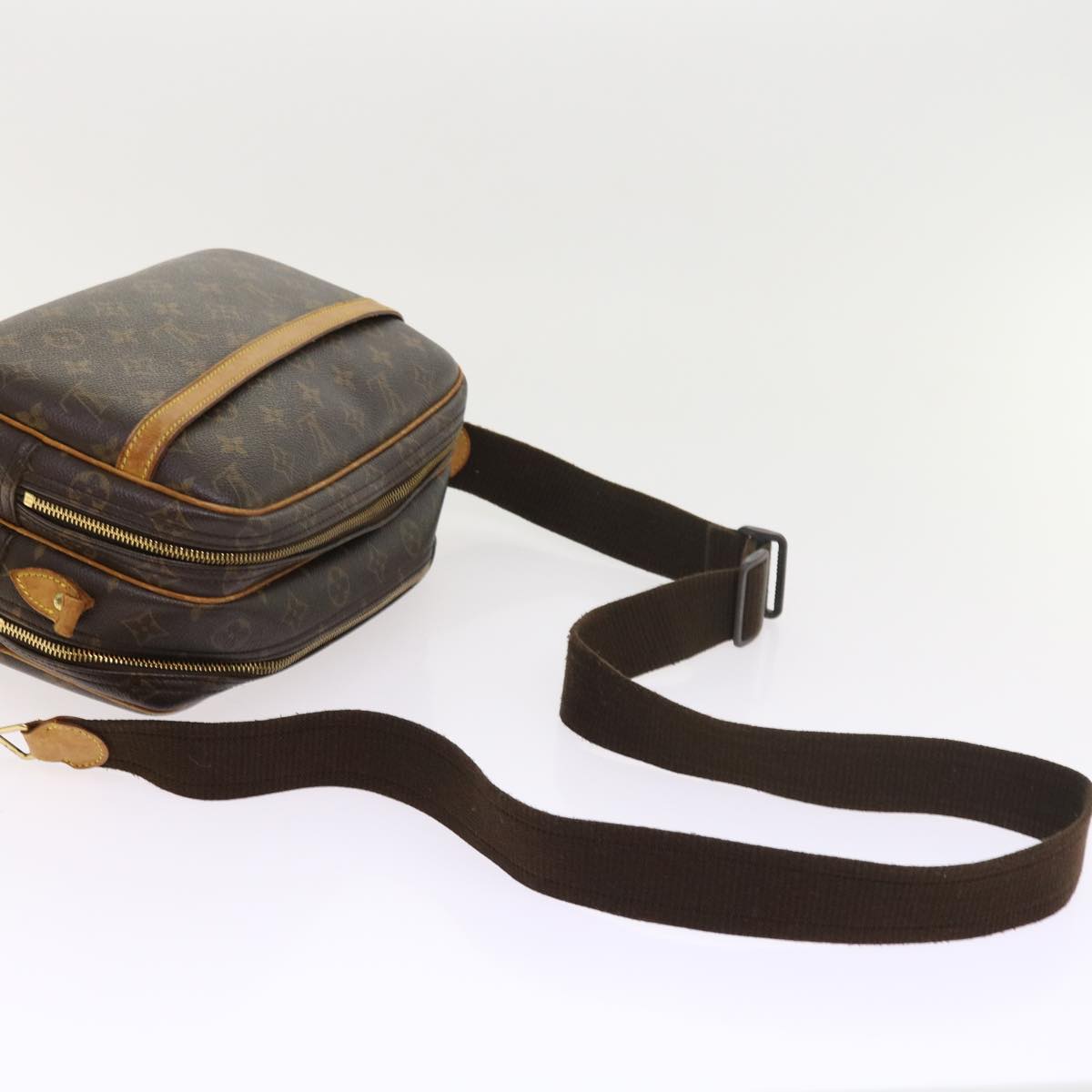 LOUIS VUITTON Monogram Reporter PM Shoulder Bag M45254 LV ep1739