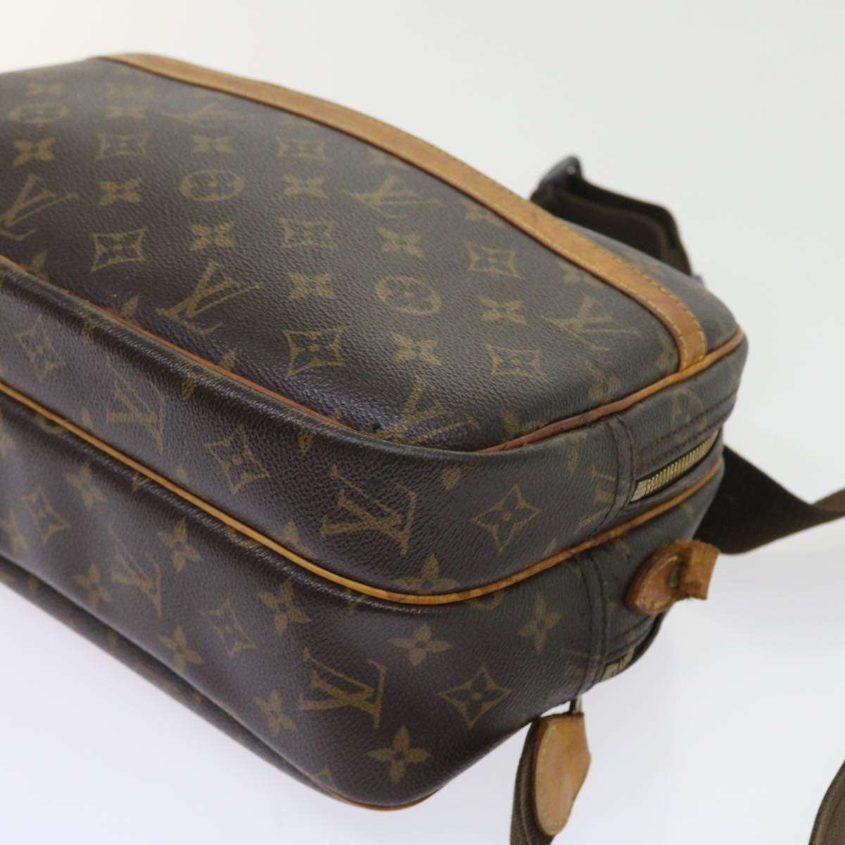 LOUIS VUITTON Monogram Reporter PM Shoulder Bag M45254 LV ep1740