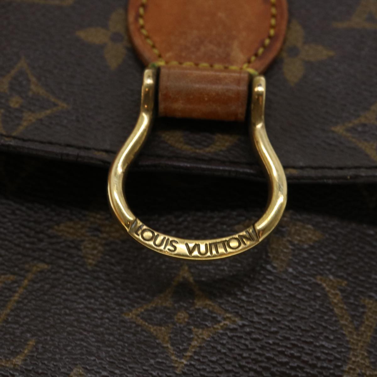 LOUIS VUITTON Monogram Saint Cloud PM Shoulder Bag M51244 LV ep175
