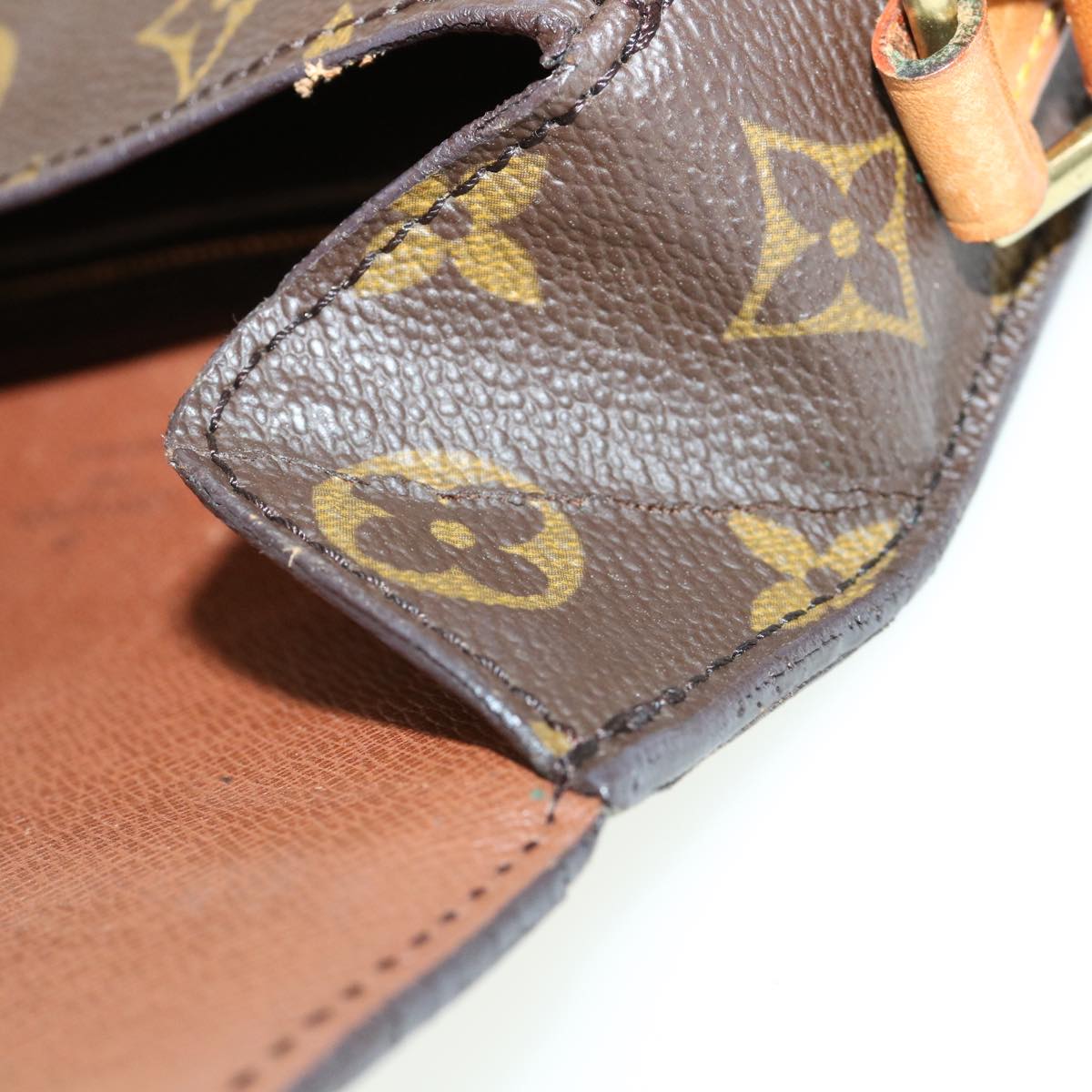 LOUIS VUITTON Monogram Saint Cloud PM Shoulder Bag M51244 LV ep175
