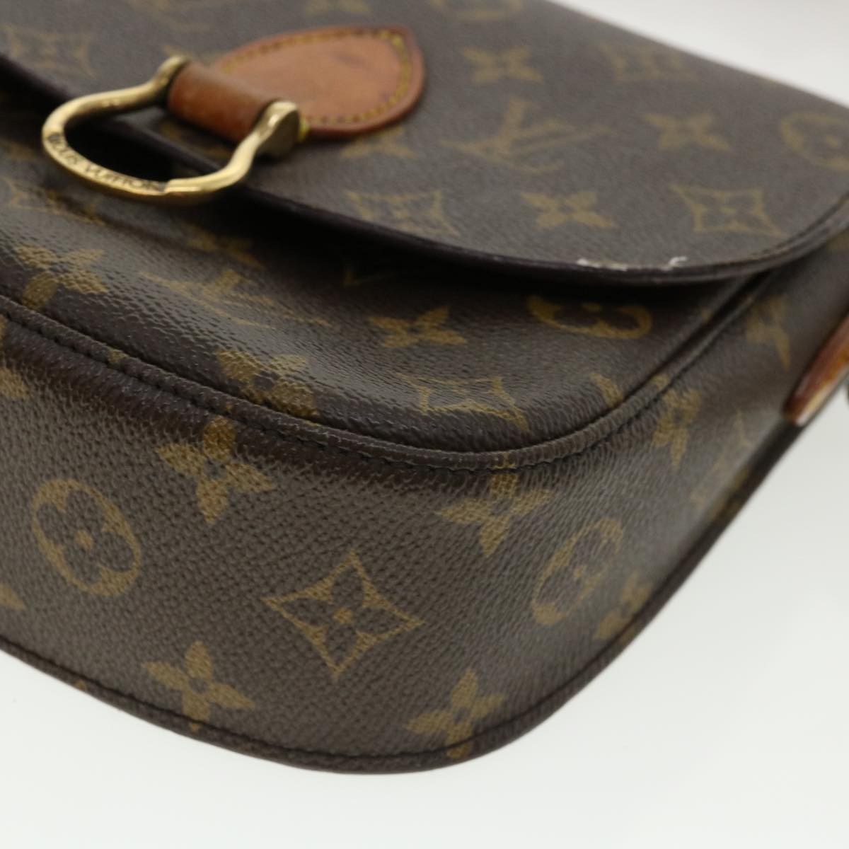 LOUIS VUITTON Monogram Saint Cloud PM Shoulder Bag M51244 LV ep175