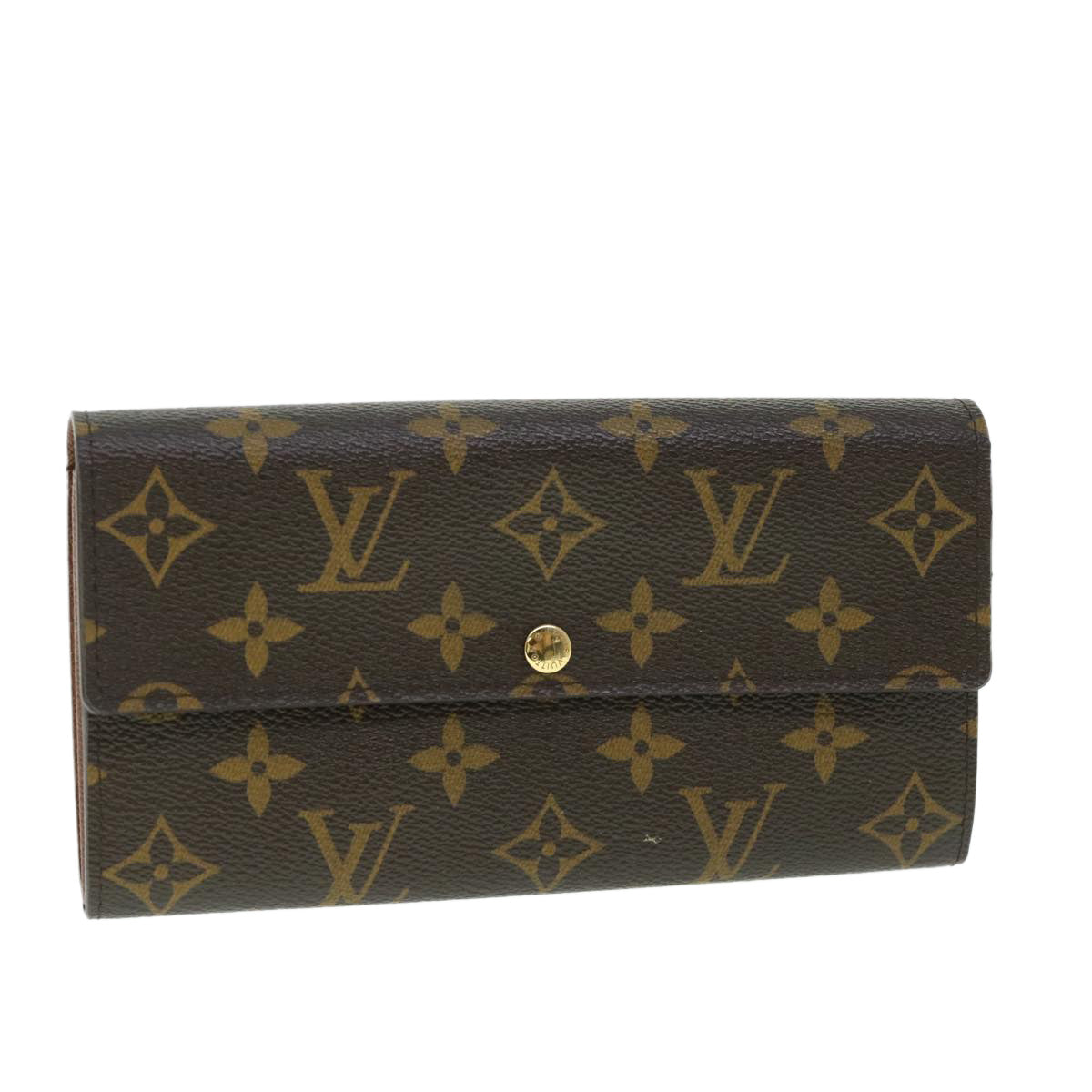 LOUIS VUITTON Monogram Portefeuille Sarah Long Wallet M61734 LV ep1752