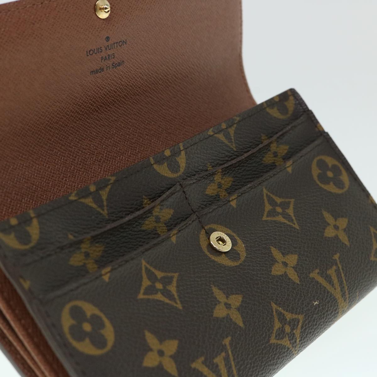 LOUIS VUITTON Monogram Portefeuille Sarah Long Wallet M61734 LV ep1752