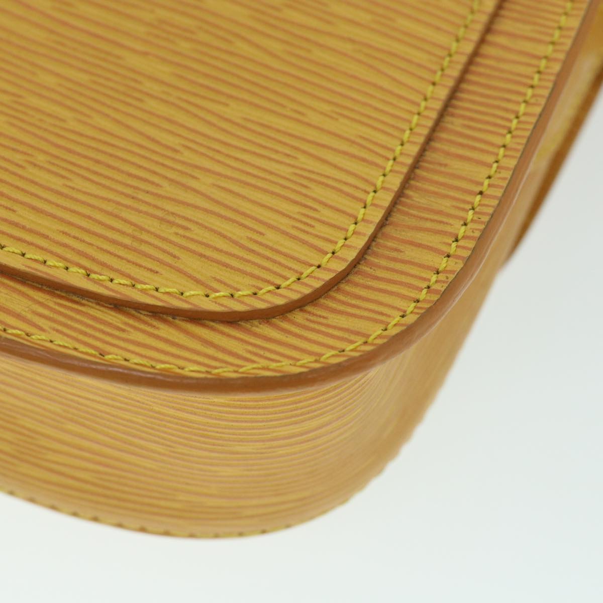 LOUIS VUITTON Epi Saint Cloud PM Shoulder Bag Yellow M52219 LV ep1754