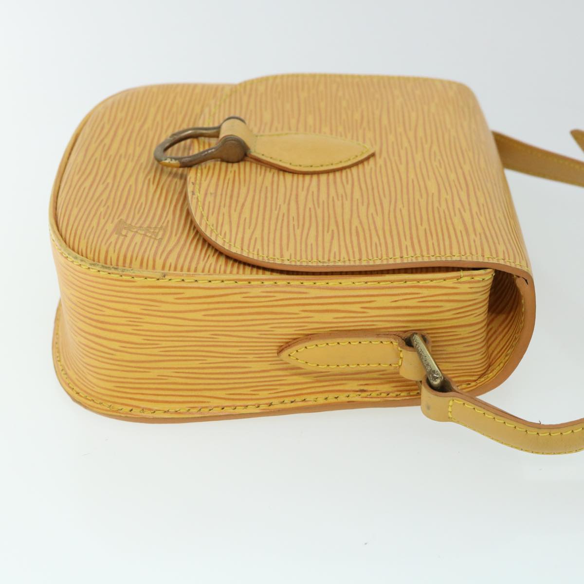 LOUIS VUITTON Epi Saint Cloud PM Shoulder Bag Yellow M52219 LV ep1754