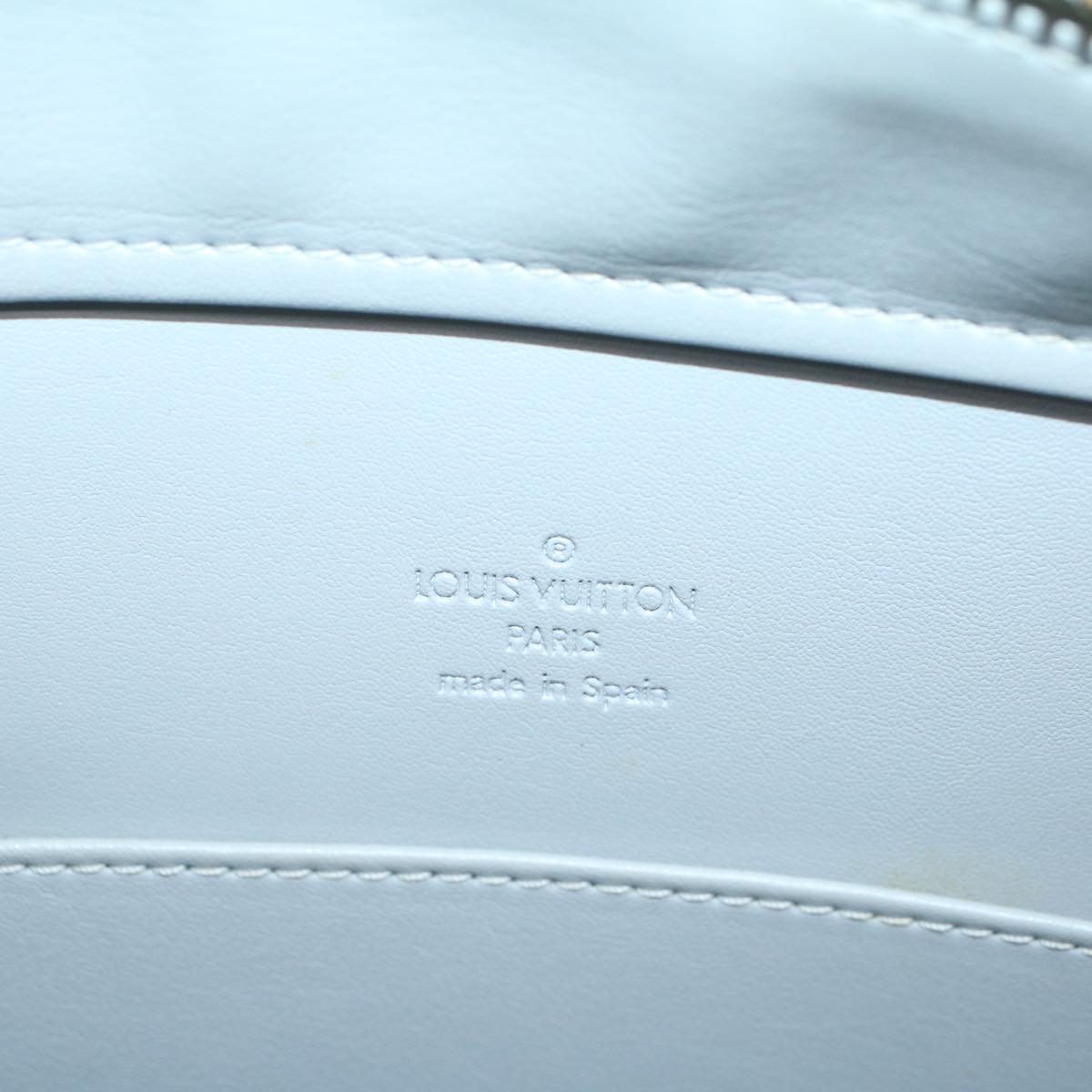 LOUIS VUITTON Monogram Vernis Columbus Tote Bag Gris M91028 LV ep1759