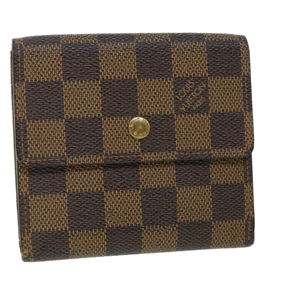 LOUIS VUITTON Damier Ebene Porte Monnaie Billets Cartes N61652 LV ep1764