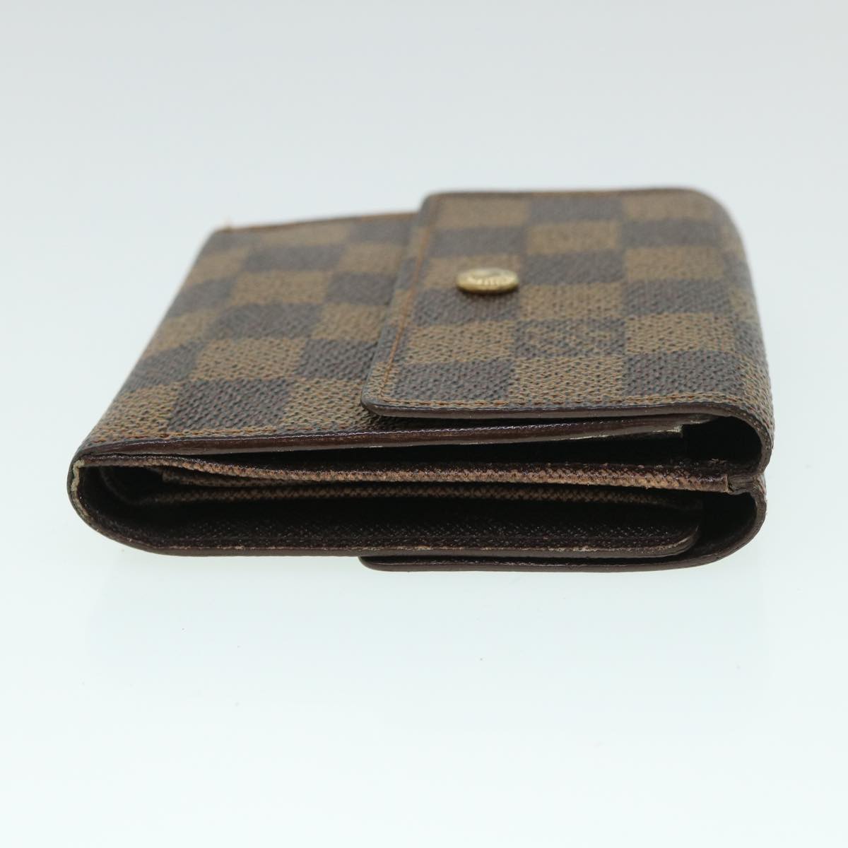 LOUIS VUITTON Damier Ebene Porte Monnaie Billets Cartes N61652 LV ep1764