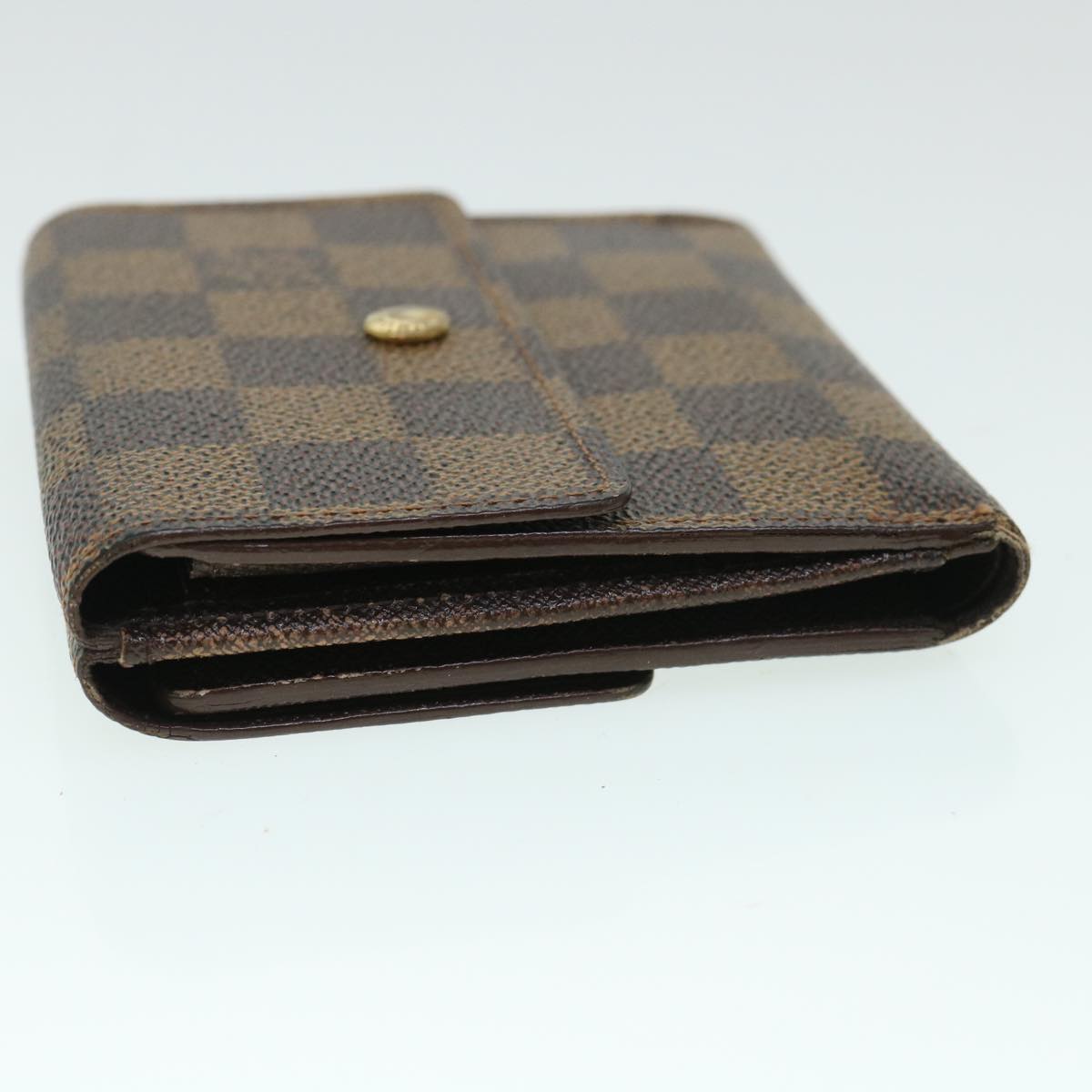 LOUIS VUITTON Damier Ebene Porte Monnaie Billets Cartes N61652 LV ep1764