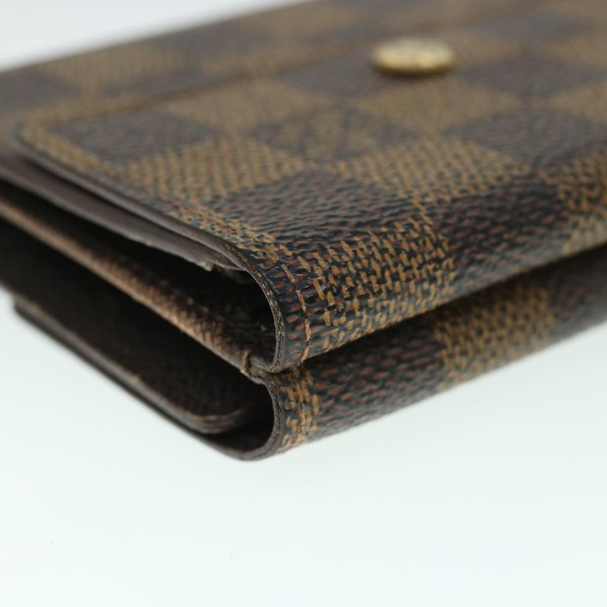 LOUIS VUITTON Damier Ebene Porte Monnaie Billets Cartes N61652 LV ep1764