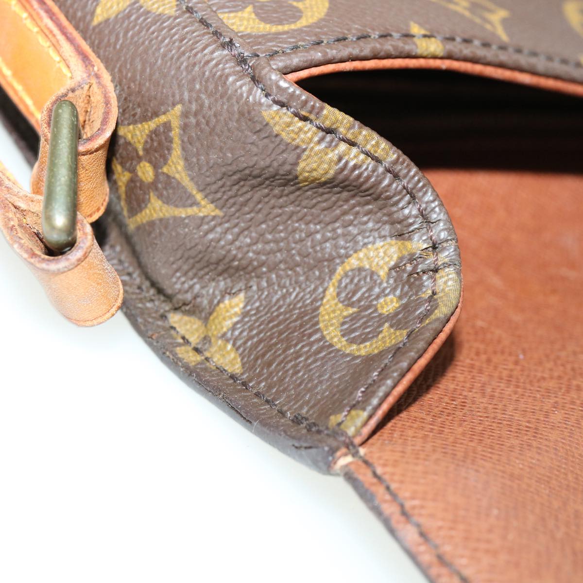 LOUIS VUITTON Monogram Saint Cloud PM Shoulder Bag M51244 LV ep178