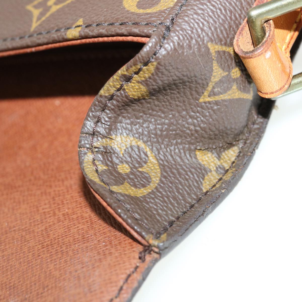 LOUIS VUITTON Monogram Saint Cloud PM Shoulder Bag M51244 LV ep178