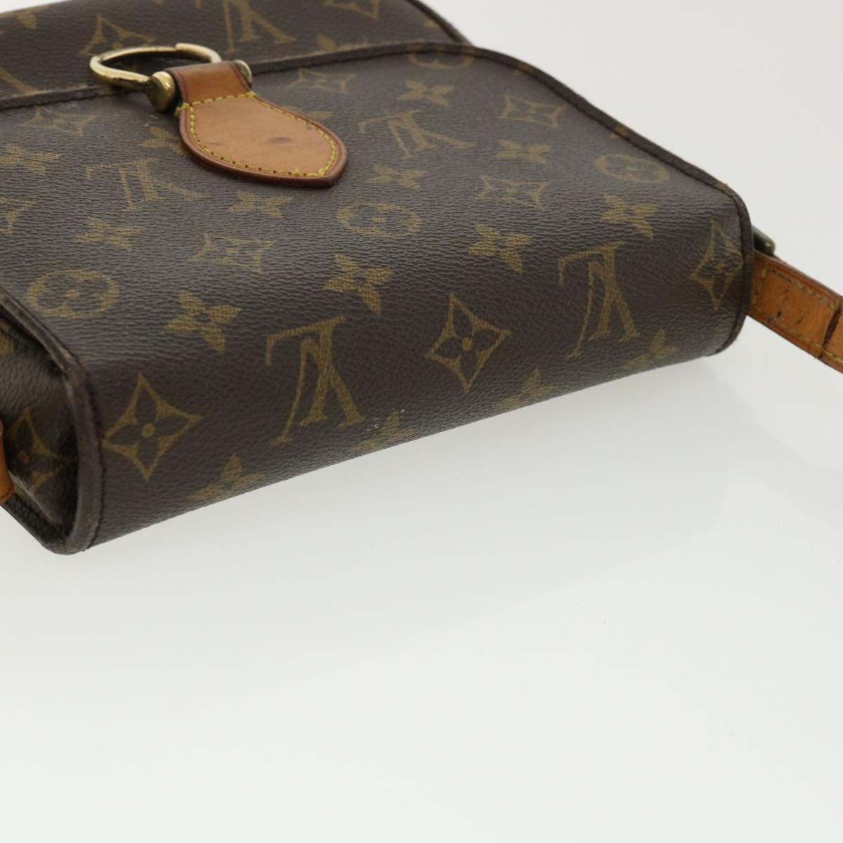 LOUIS VUITTON Monogram Saint Cloud PM Shoulder Bag M51244 LV ep178