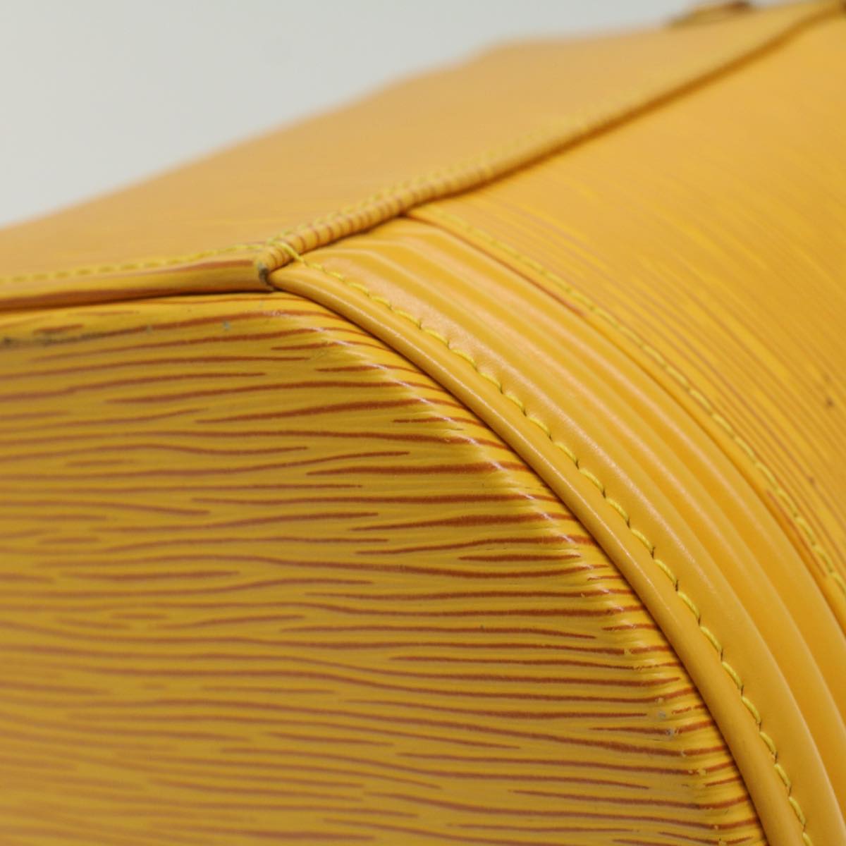 LOUIS VUITTON Epi Cannes Hand Bag Yellow M48039 LV ep1781