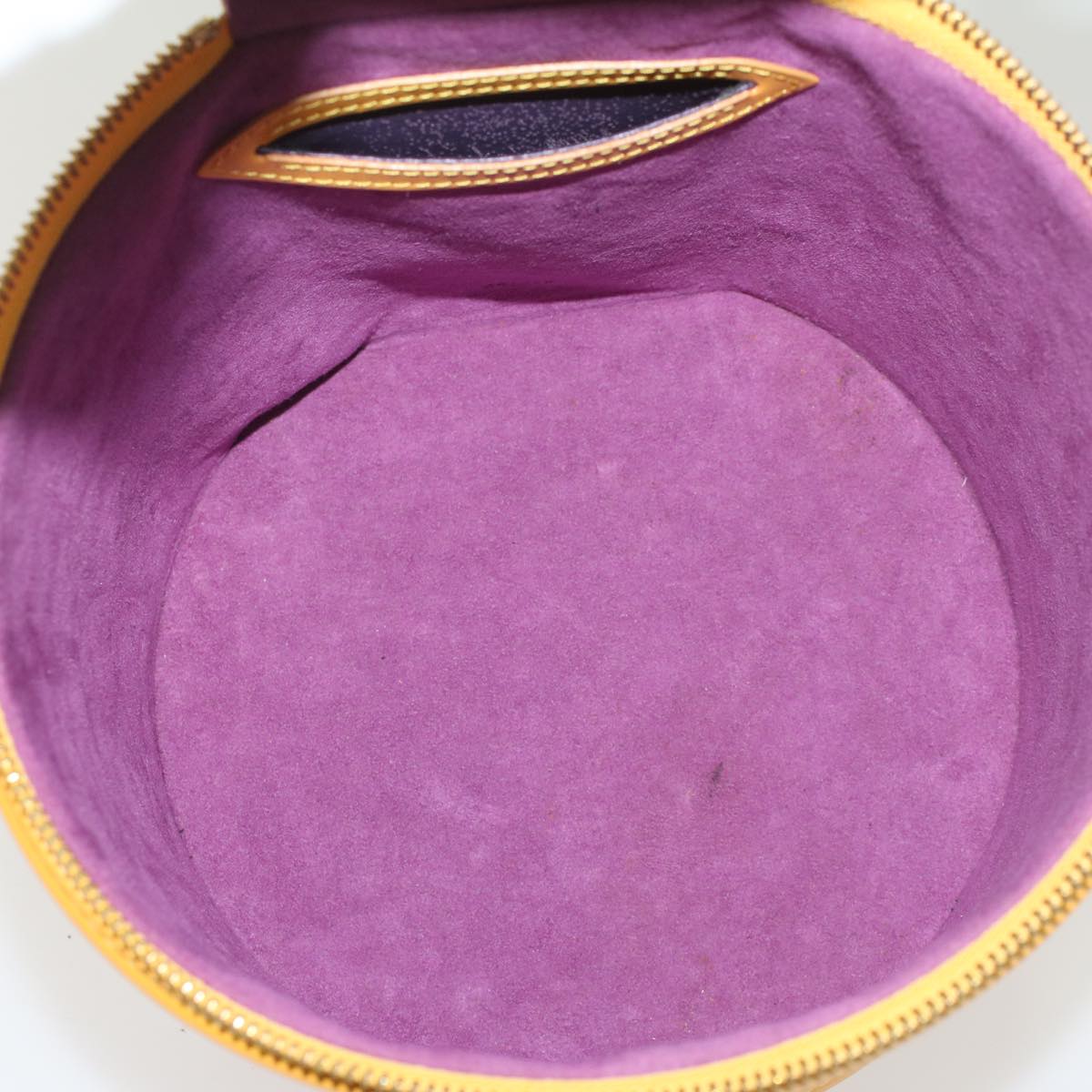 LOUIS VUITTON Epi Cannes Hand Bag Yellow M48039 LV ep1781