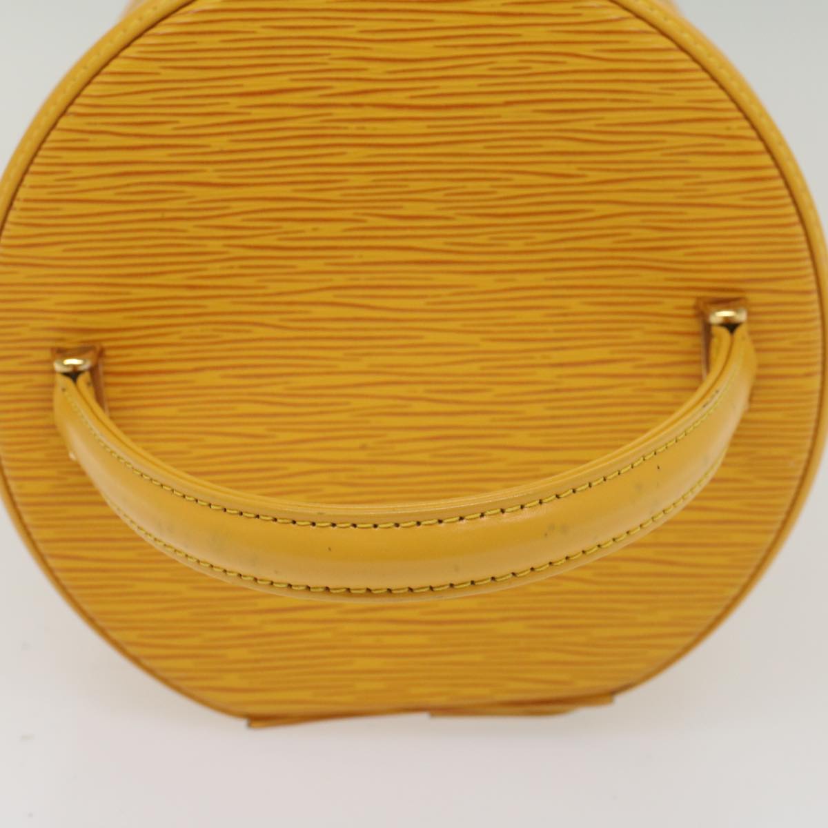 LOUIS VUITTON Epi Cannes Hand Bag Yellow M48039 LV ep1781
