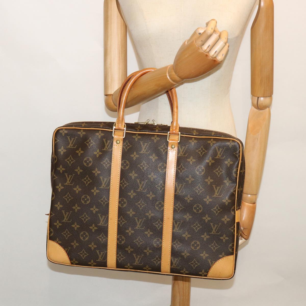 LOUIS VUITTON Monogram Porte Documents Voyage Business Bag M52005 LV ep1785