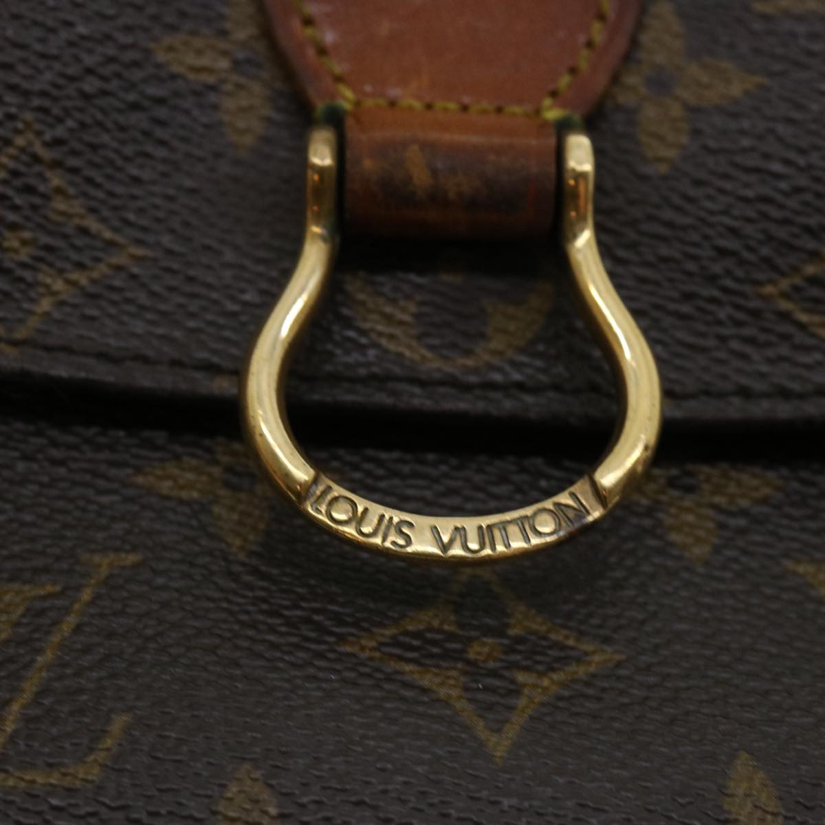 LOUIS VUITTON Monogram Saint Cloud PM Shoulder Bag M51244 LV ep179
