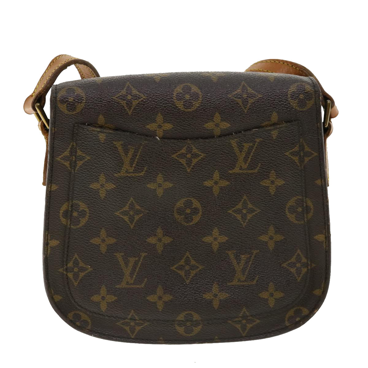 LOUIS VUITTON Monogram Saint Cloud PM Shoulder Bag M51244 LV ep179