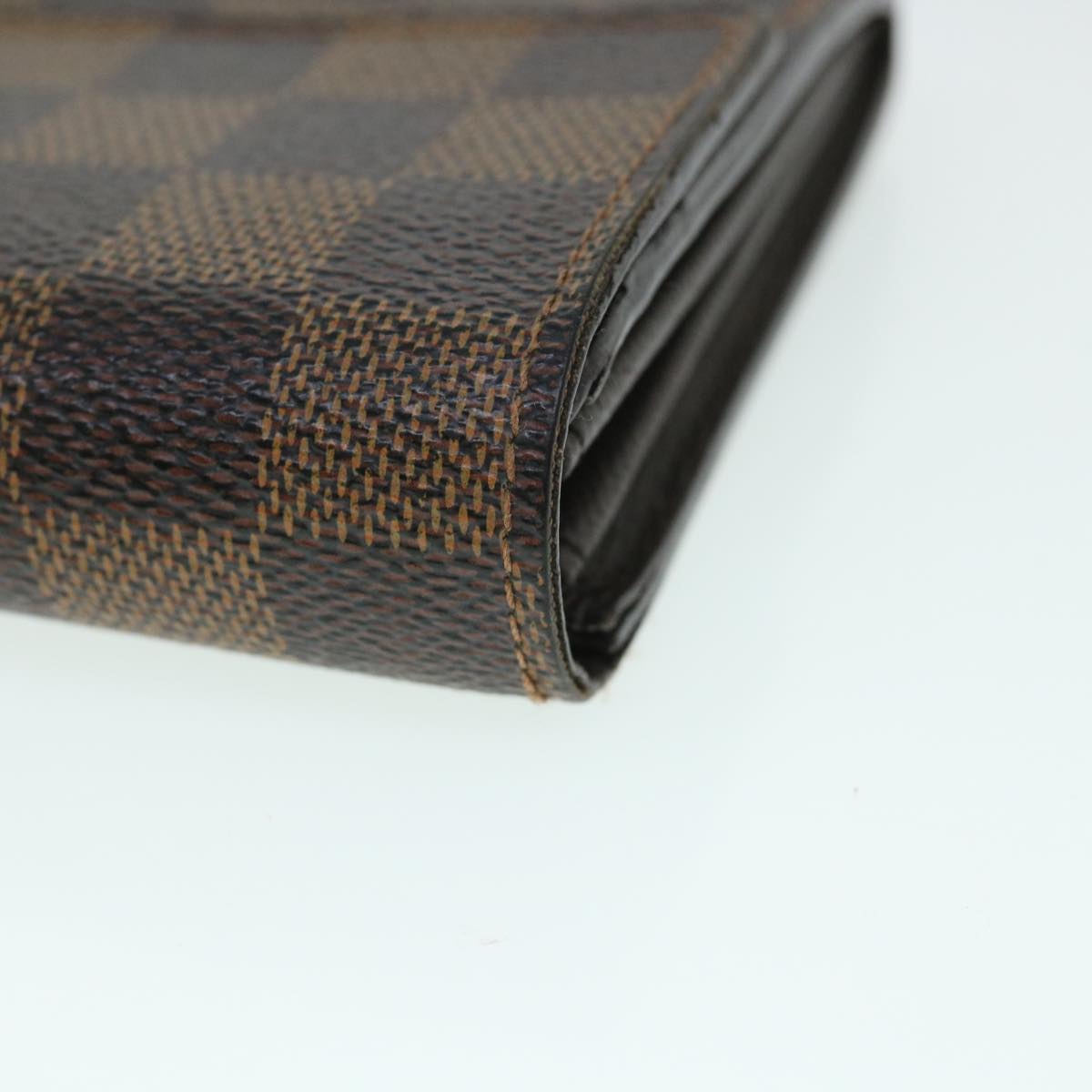 LOUIS VUITTON Damier Ebene Portefeuille Sarah Long Wallet N61734 LV ep1792