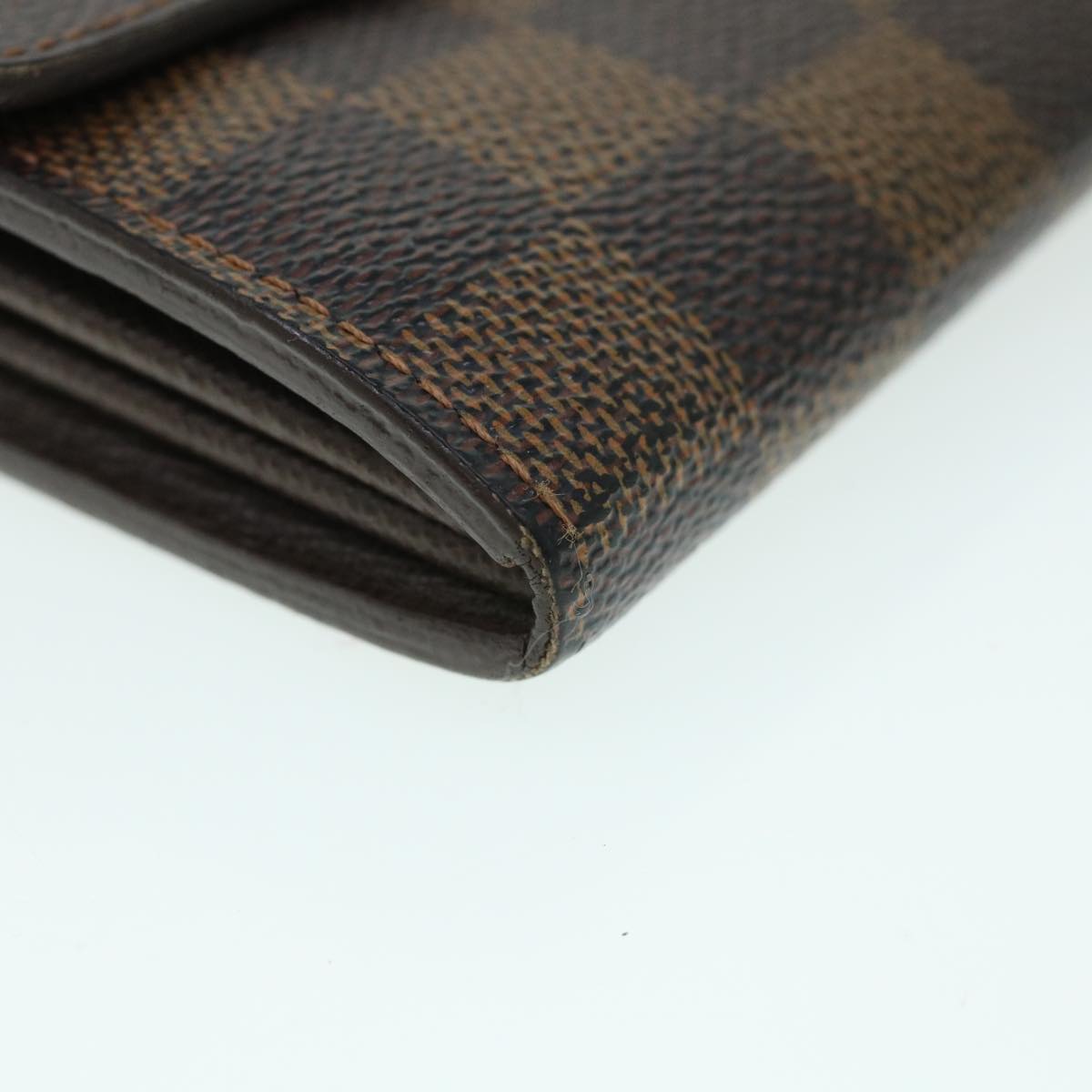 LOUIS VUITTON Damier Ebene Portefeuille Sarah Long Wallet N61734 LV ep1792