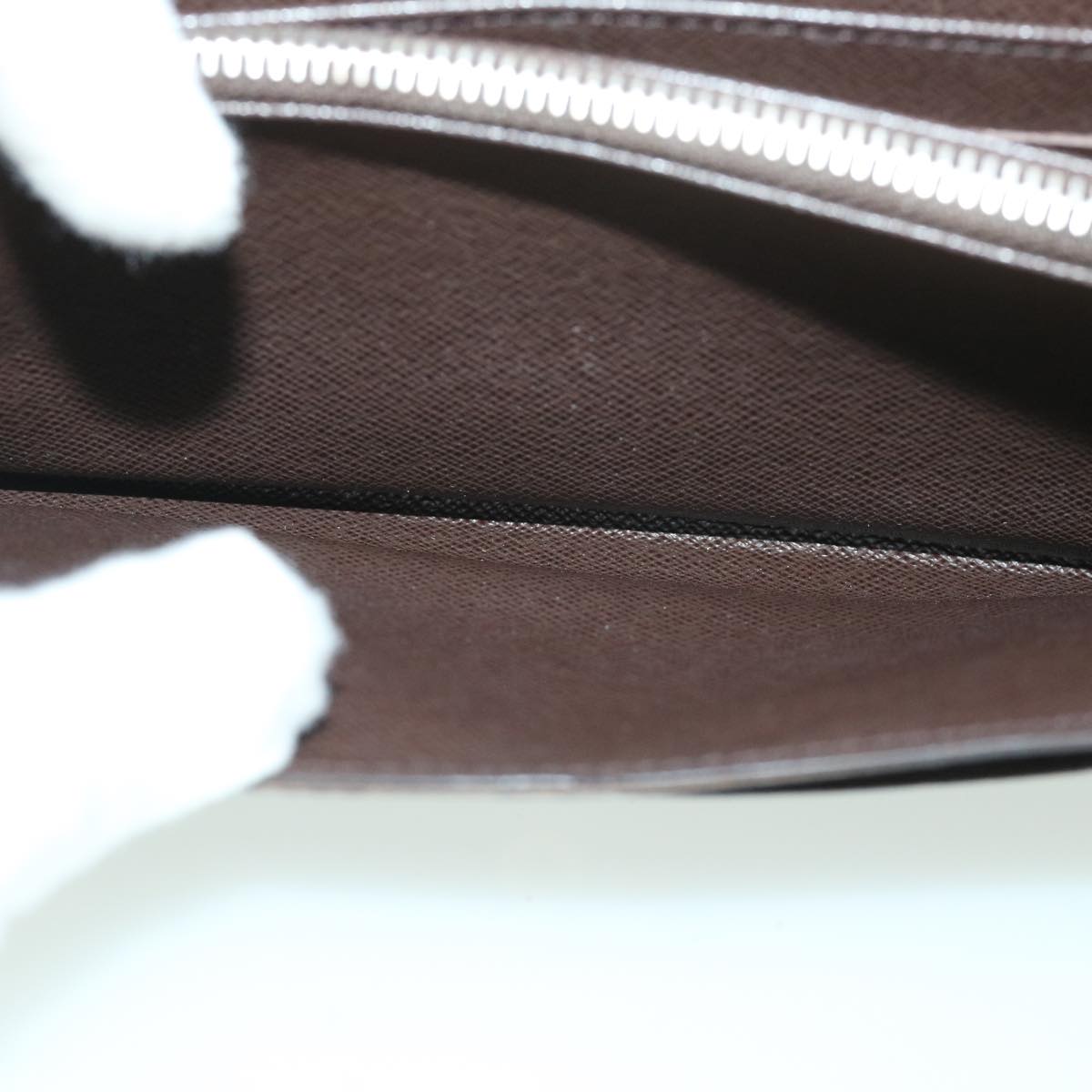 LOUIS VUITTON Damier Ebene Portefeuille Sarah Long Wallet N61734 LV ep1792