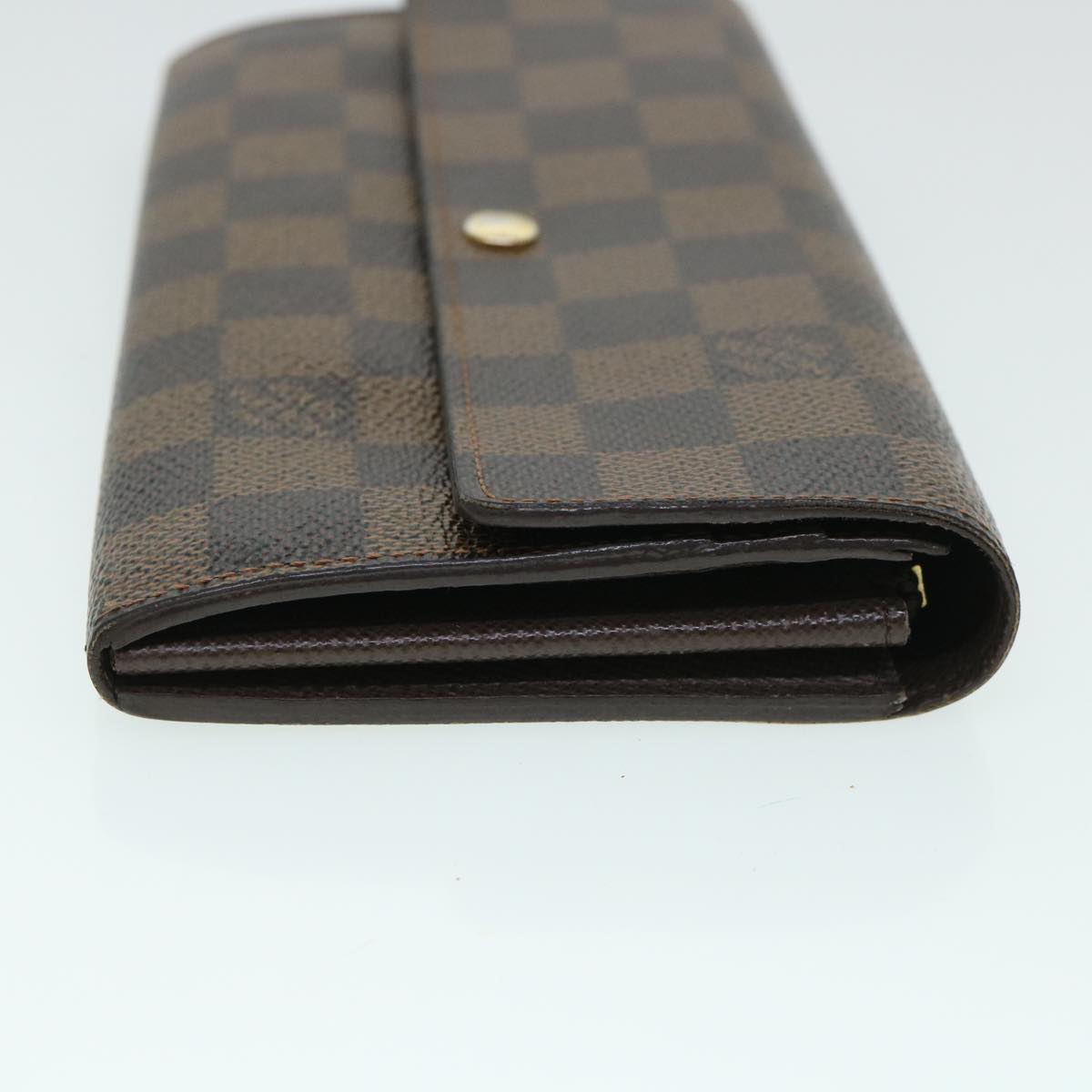 LOUIS VUITTON Damier Ebene Portefeuille Sarah Long Wallet N61734 LV ep1792