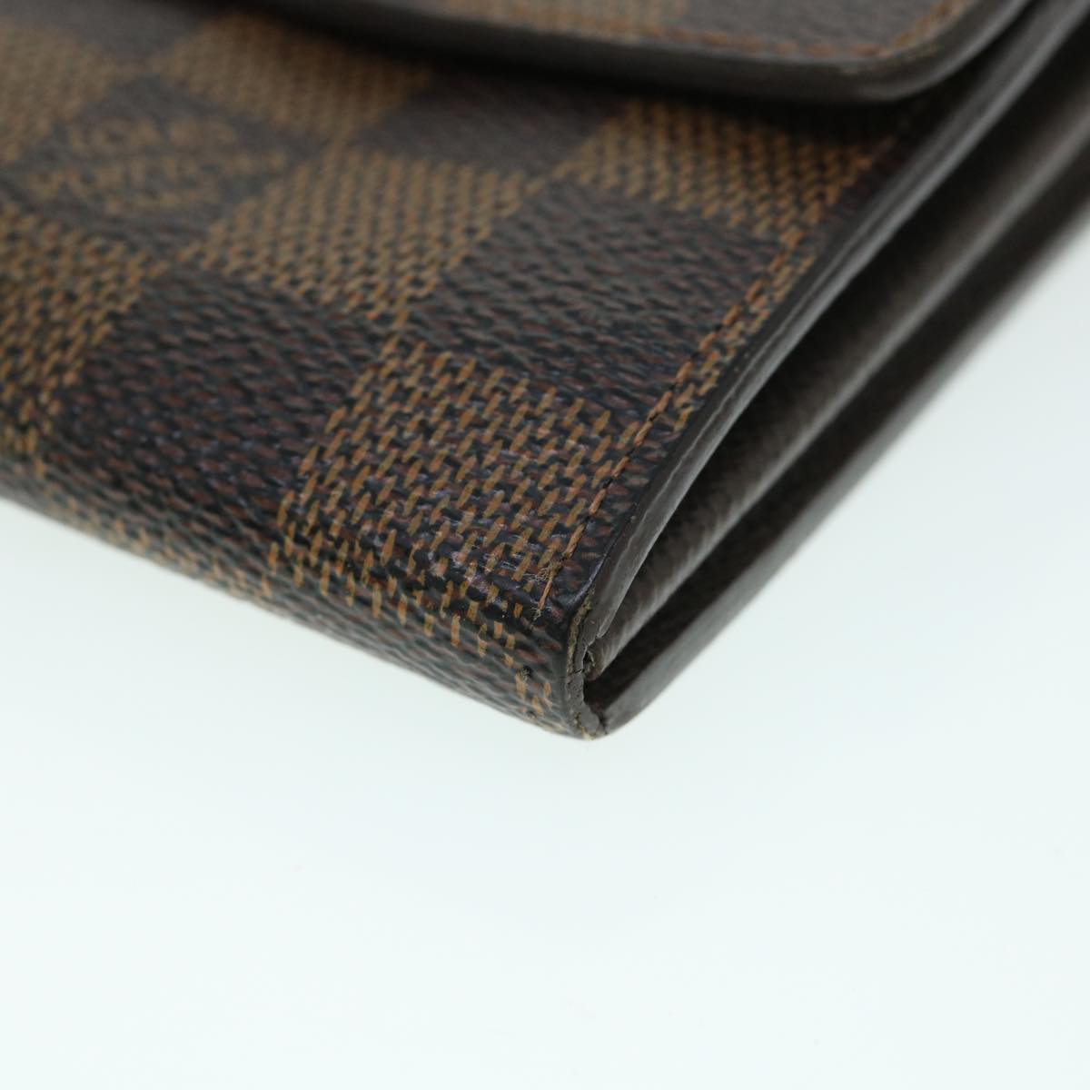 LOUIS VUITTON Damier Ebene Portefeuille Sarah Long Wallet N61734 LV ep1792