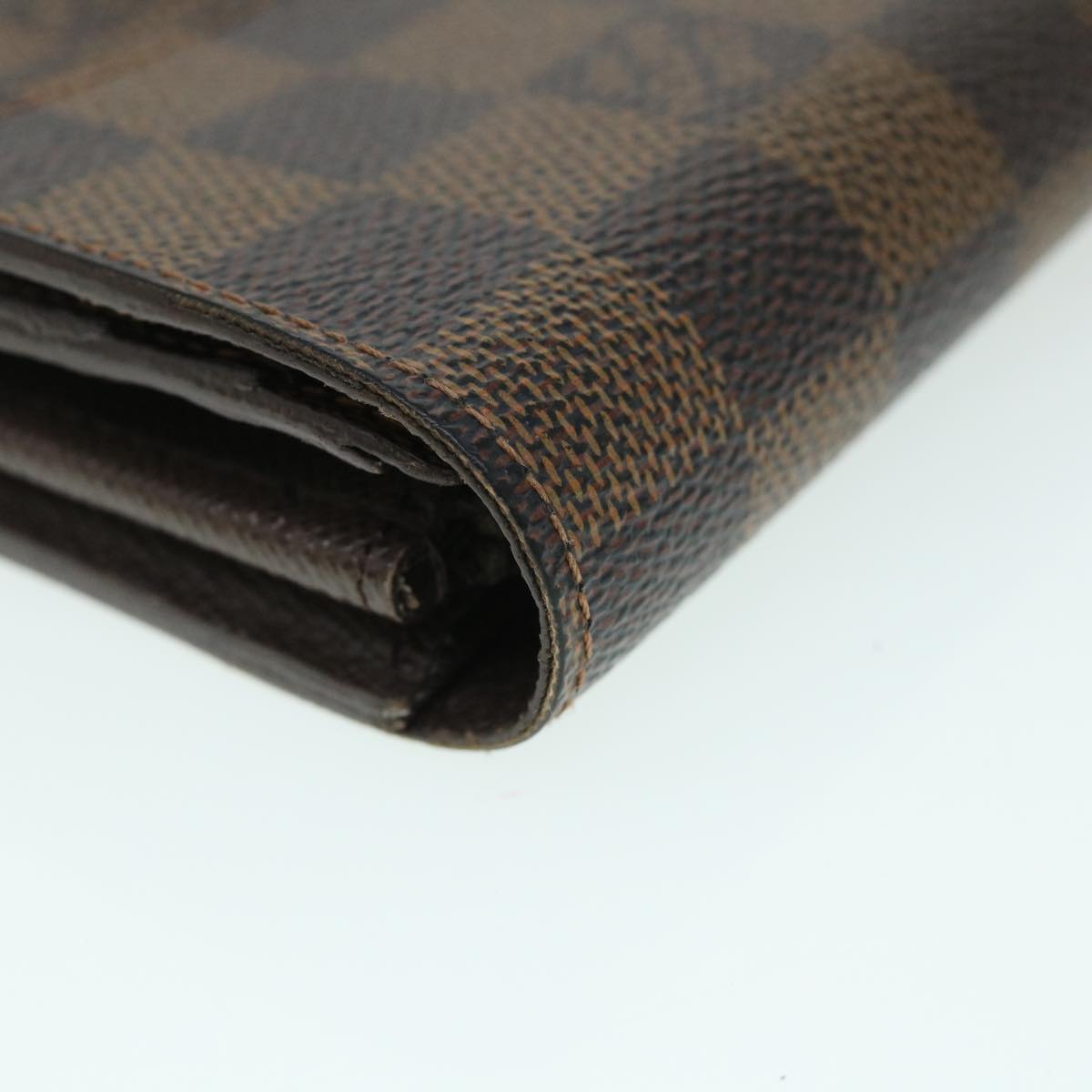 LOUIS VUITTON Damier Ebene Portefeuille Sarah Long Wallet N61734 LV ep1792