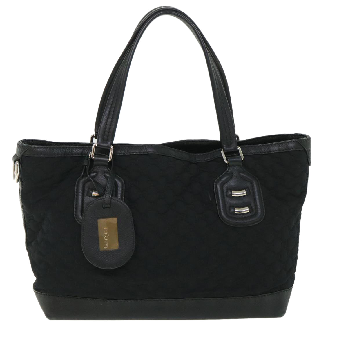 Luxury Gucci GG Canvas Tote Bag Black 241101  ep1802
