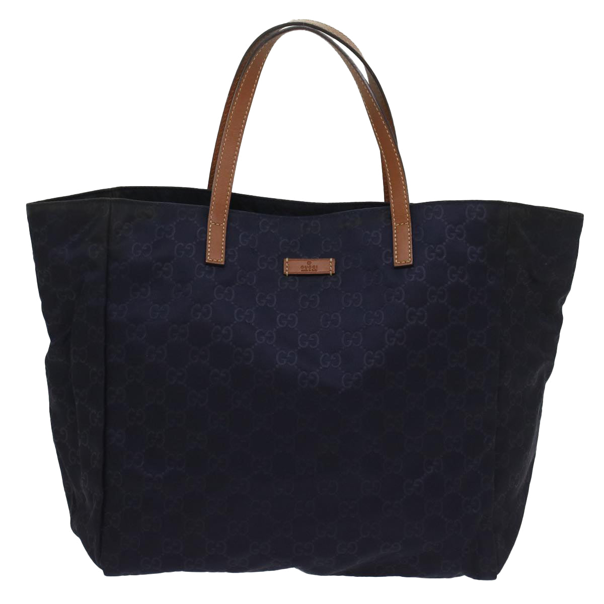 Luxury Gucci GG Canvas Tote Bag Navy 282439  ep1826