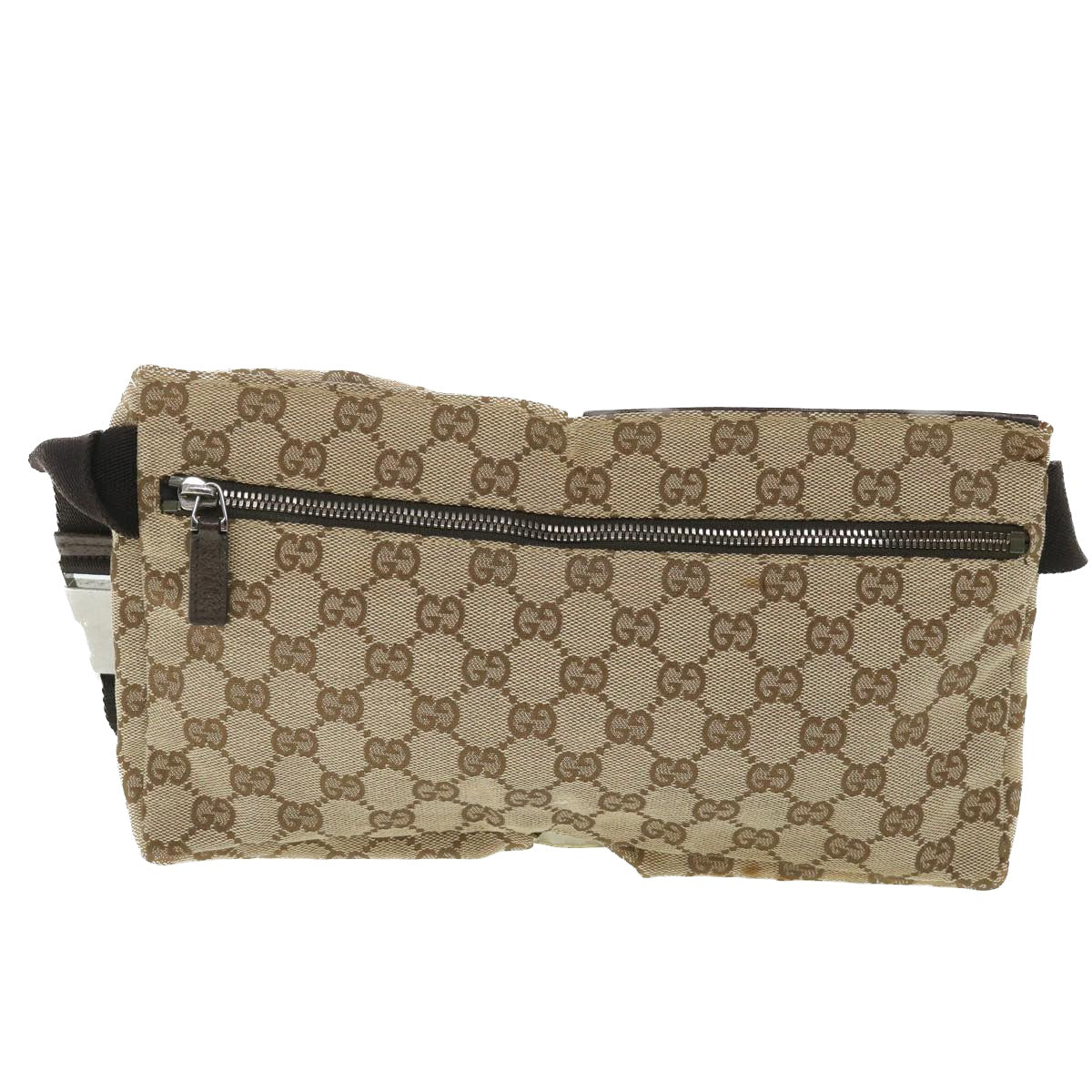 Luxury Gucci GG Canvas Waist bag Beige 28566  ep1843