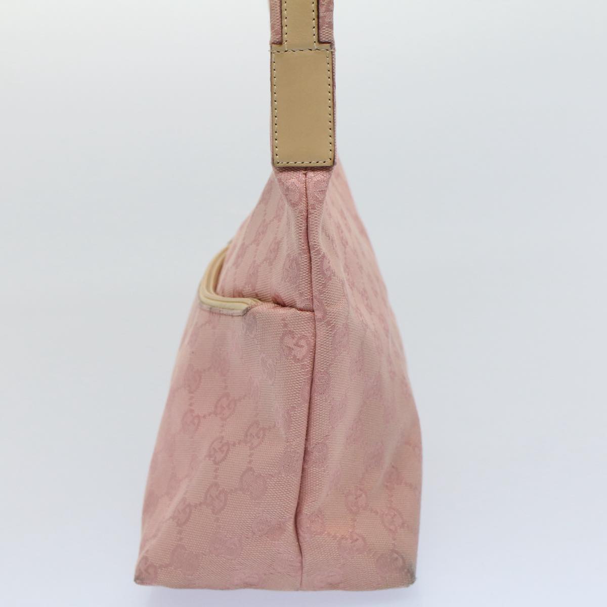 Luxury Gucci GG Canvas Shoulder Bag Pink 001 3386  ep1845