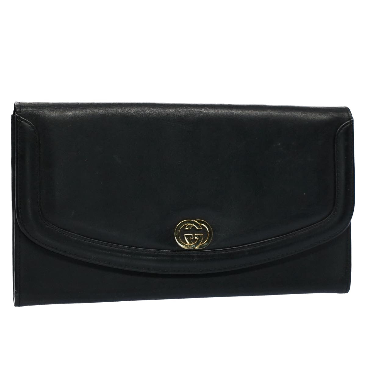 Luxury Gucci Clutch Bag Leather Black  ep1846