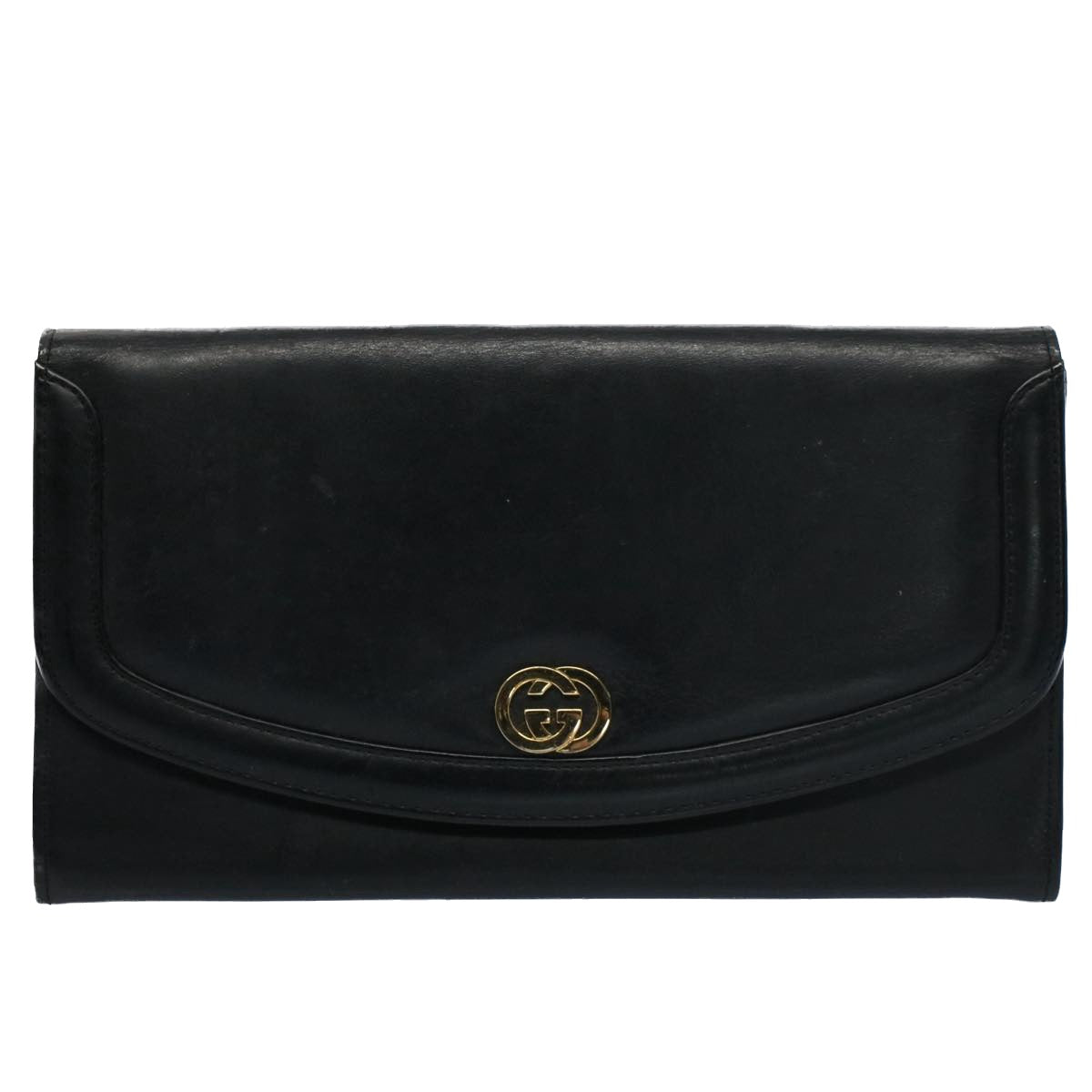 Luxury Gucci Clutch Bag Leather Black  ep1846