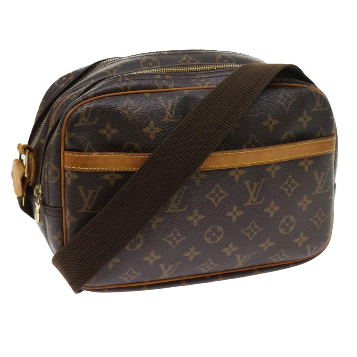 LOUIS VUITTON Monogram Reporter PM Shoulder Bag M45254 LV ep1857