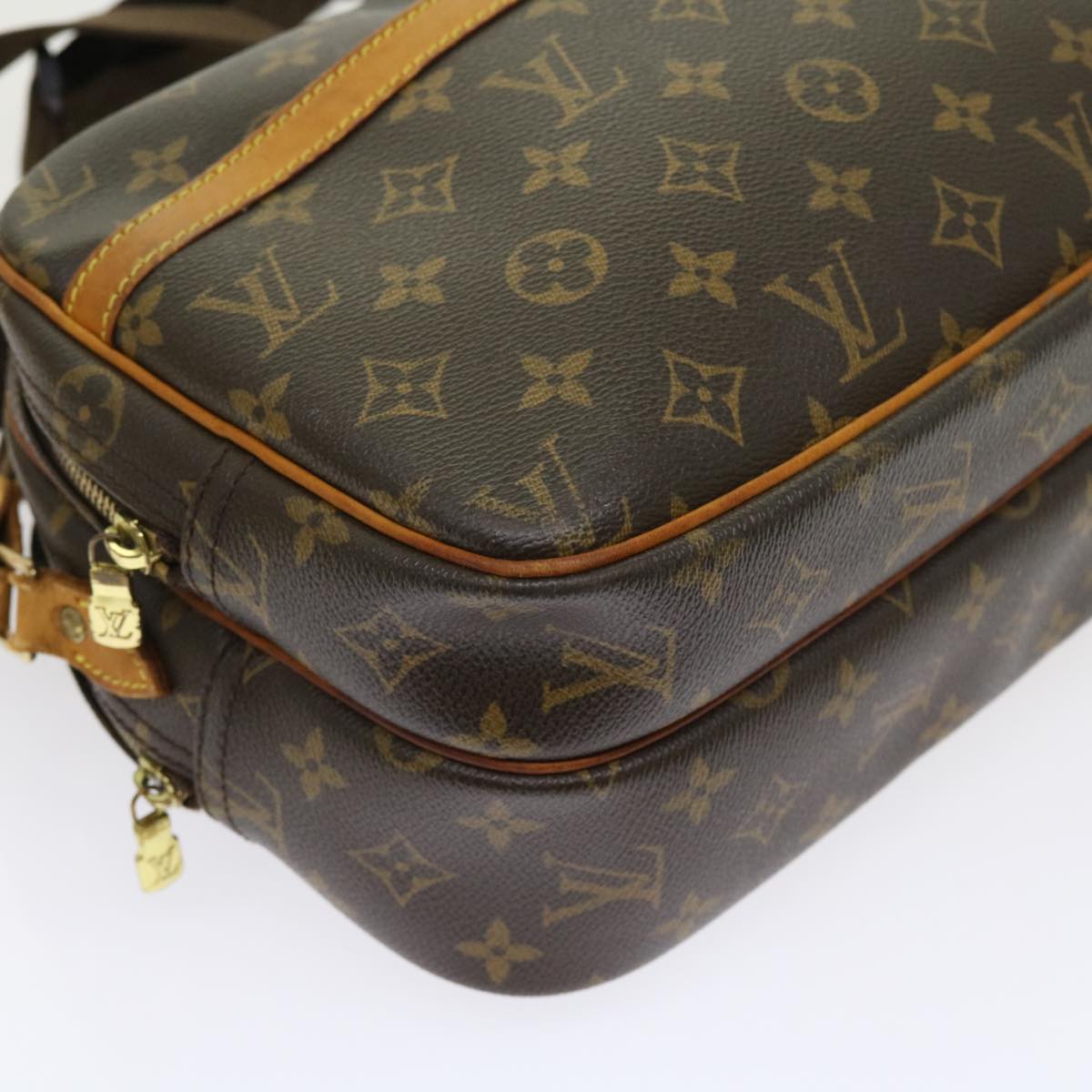 LOUIS VUITTON Monogram Reporter PM Shoulder Bag M45254 LV ep1857