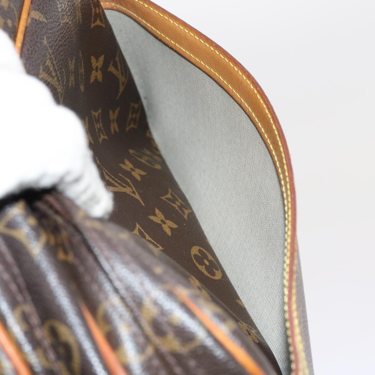 LOUIS VUITTON Monogram Reporter PM Shoulder Bag M45254 LV ep1857