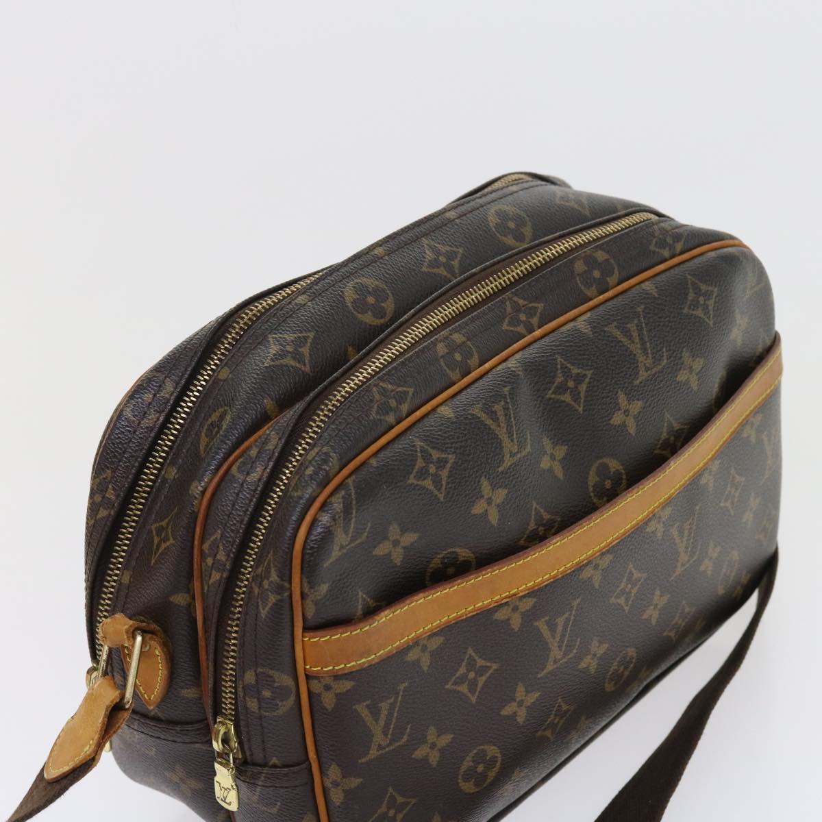 LOUIS VUITTON Monogram Reporter PM Shoulder Bag M45254 LV ep1857