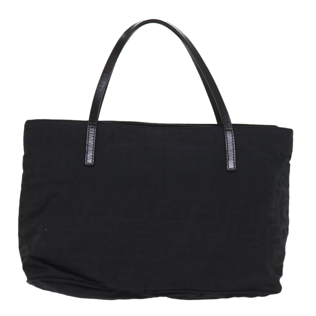 Luxury FendiZucca Canvas Hand Bag Blackep1858