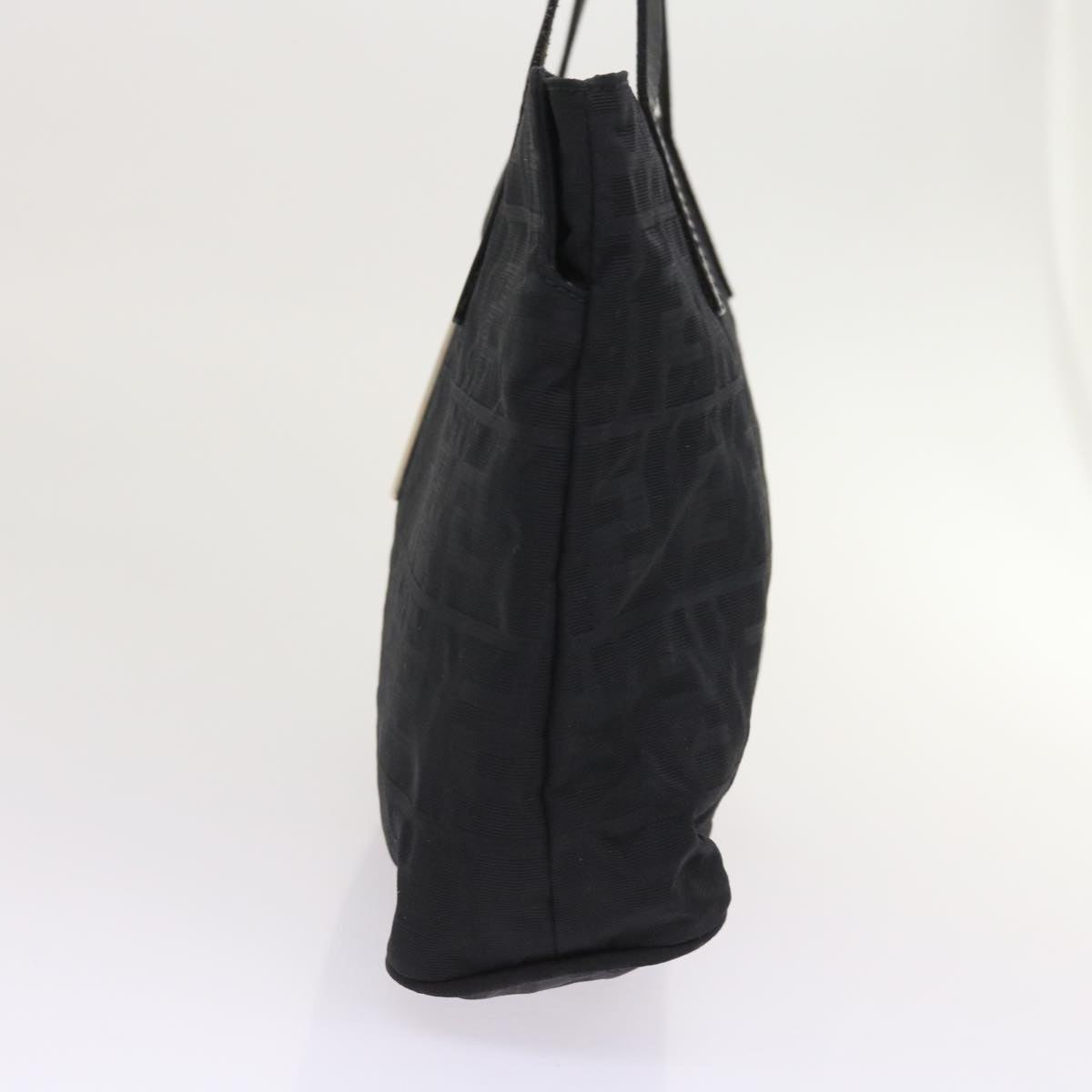 Luxury FendiZucca Canvas Hand Bag Blackep1858
