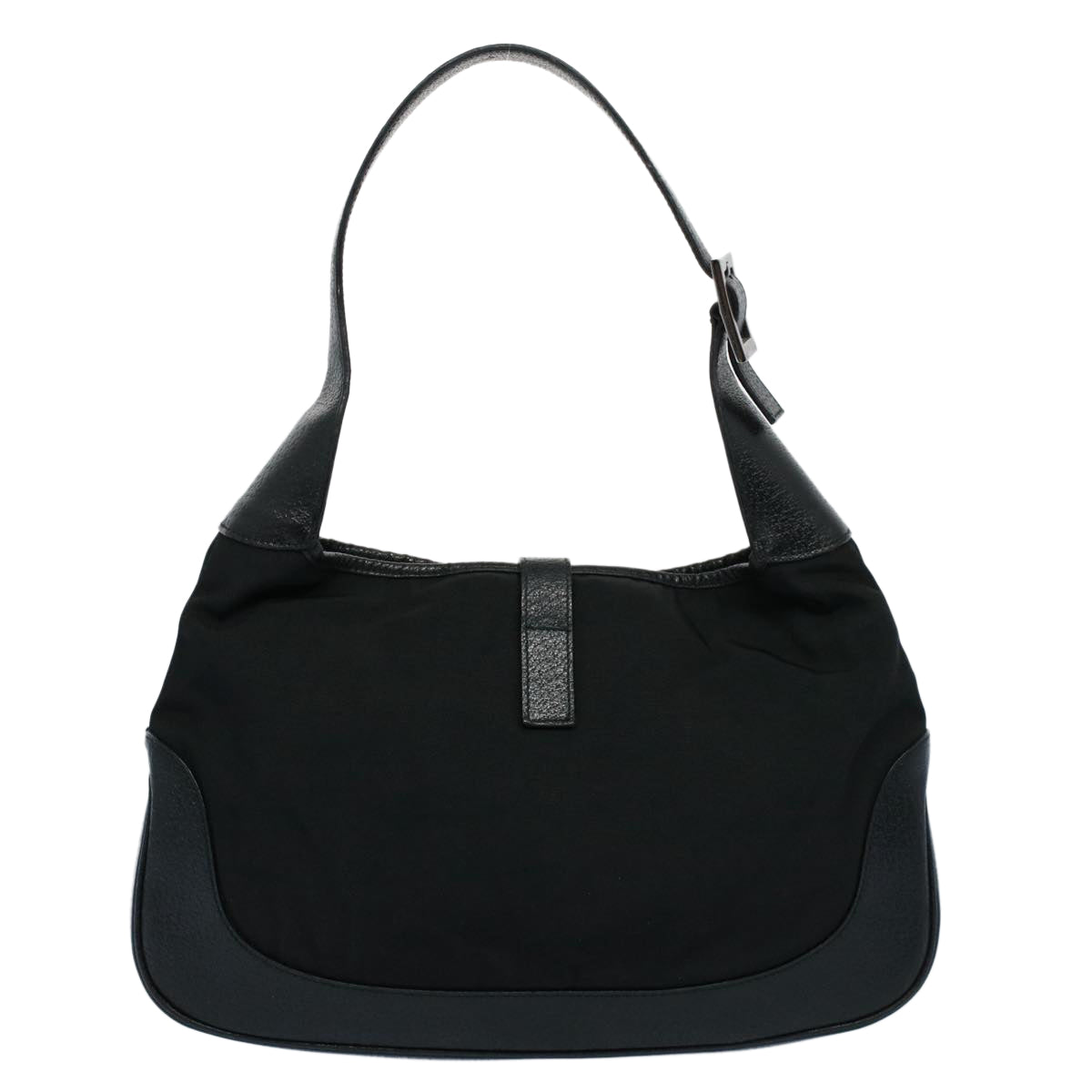 Luxury Gucci Jackie Shoulder Bag Nylon Leather Black 001 3306 3444  ep1862