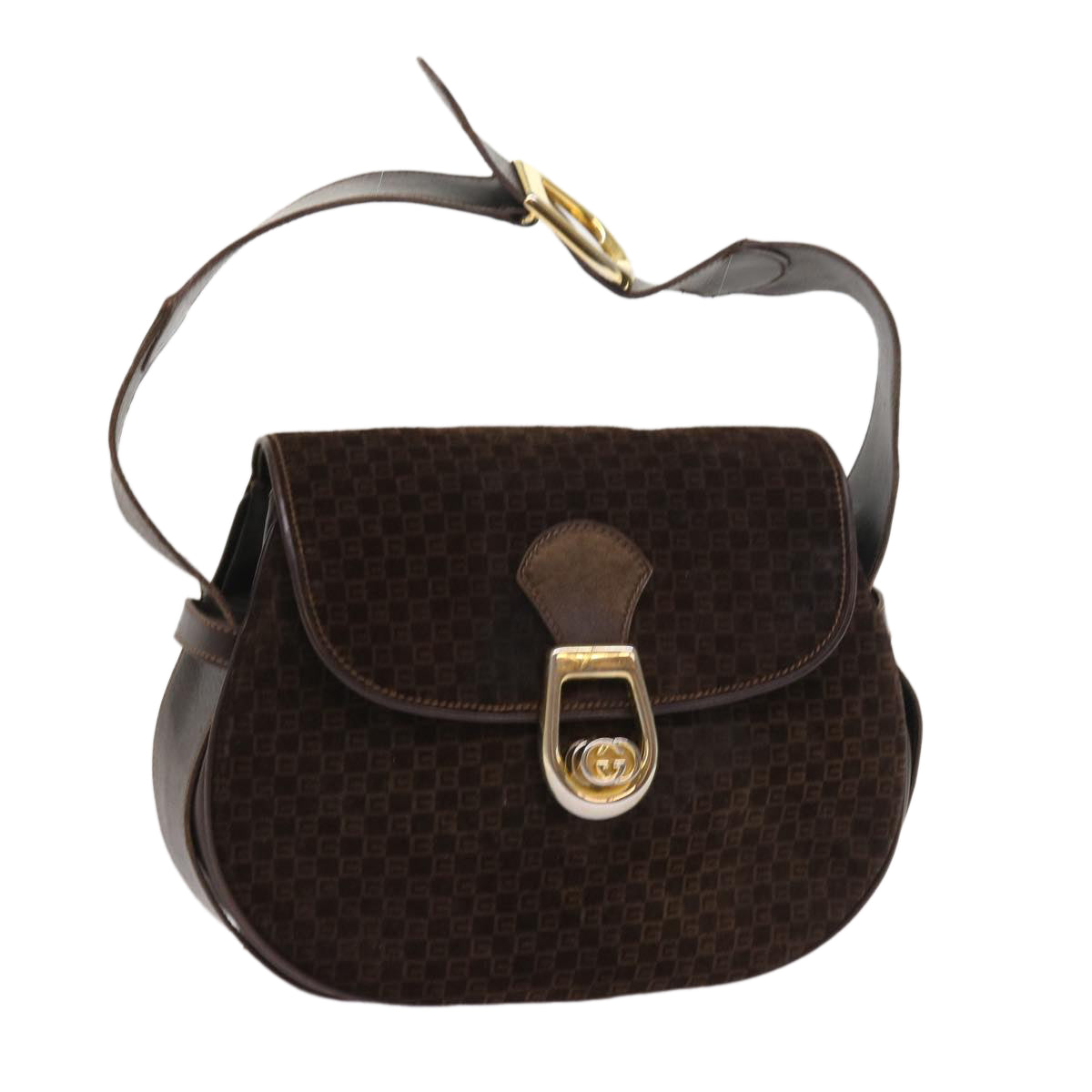 Luxury Gucci Shoulder Bag Suede Brown  ep1864