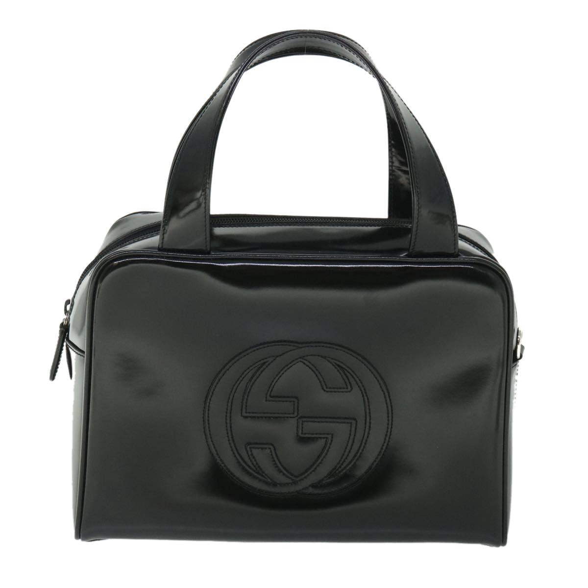 Luxury Gucci Hand Bag Leather 2way Black 000 1274 0505  ep1869