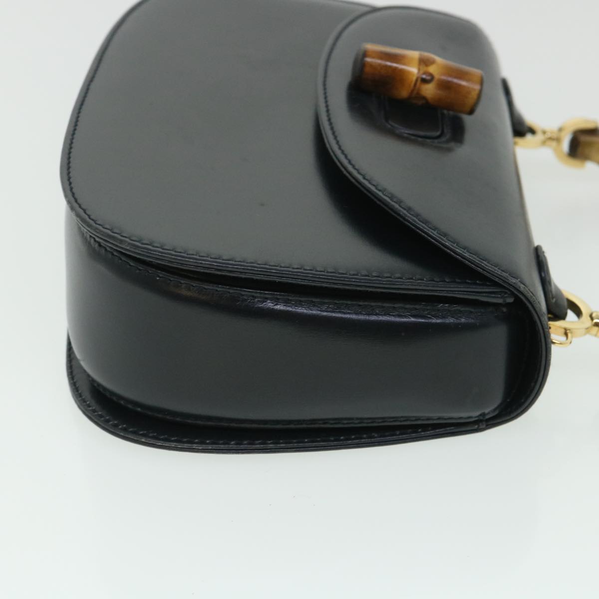 Luxury Gucci Bamboo Hand Bag Leather Black 000 2040 0188  ep1870
