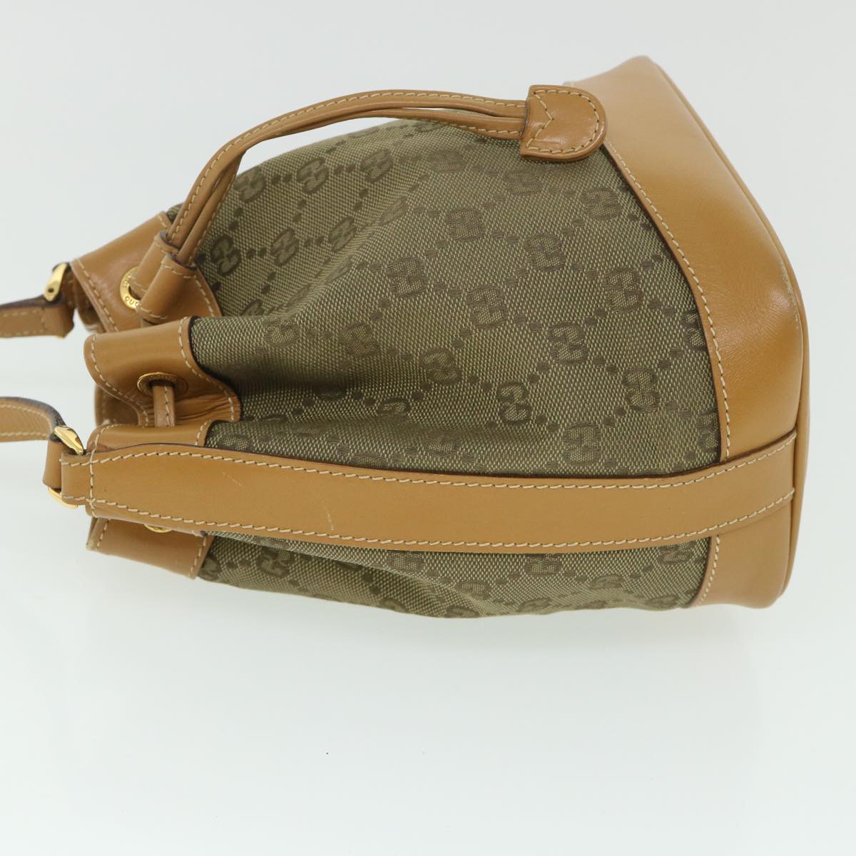 Luxury Gucci GG Canvas Shoulder Bag Khaki Brown  ep1871