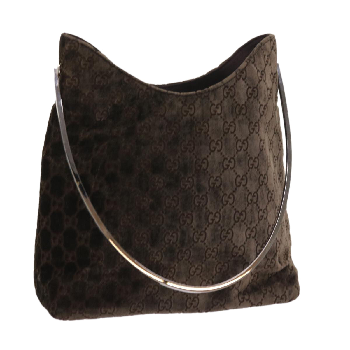 Luxury Gucci Shoulder Bag Velor Brown 001 2123 1943  ep1890